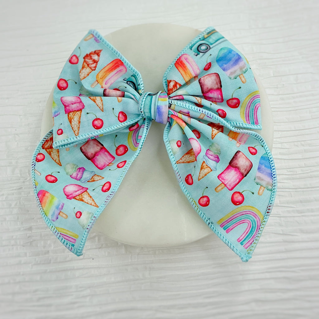 Ice Cream Truck Pre-Tied Bow Strip Collection