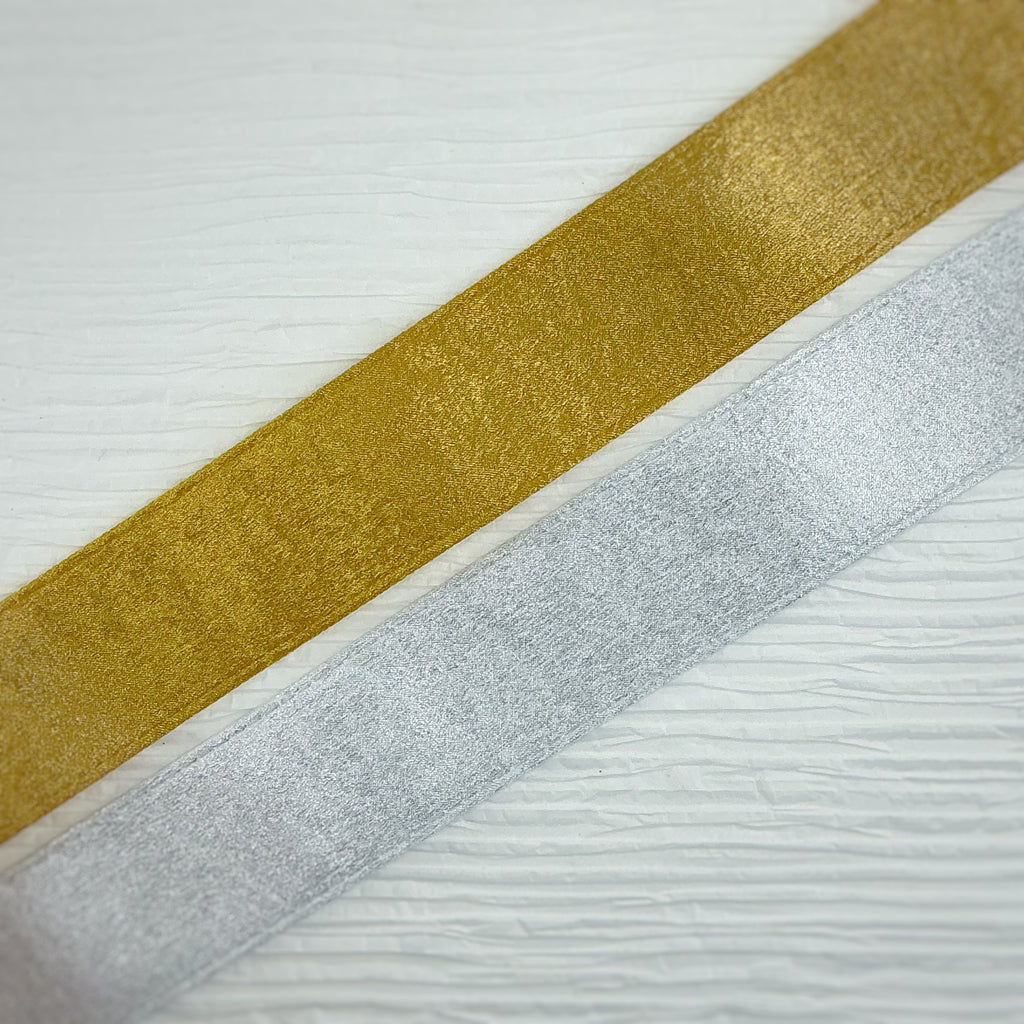 Frosted Metallic Ribbon - RTS
