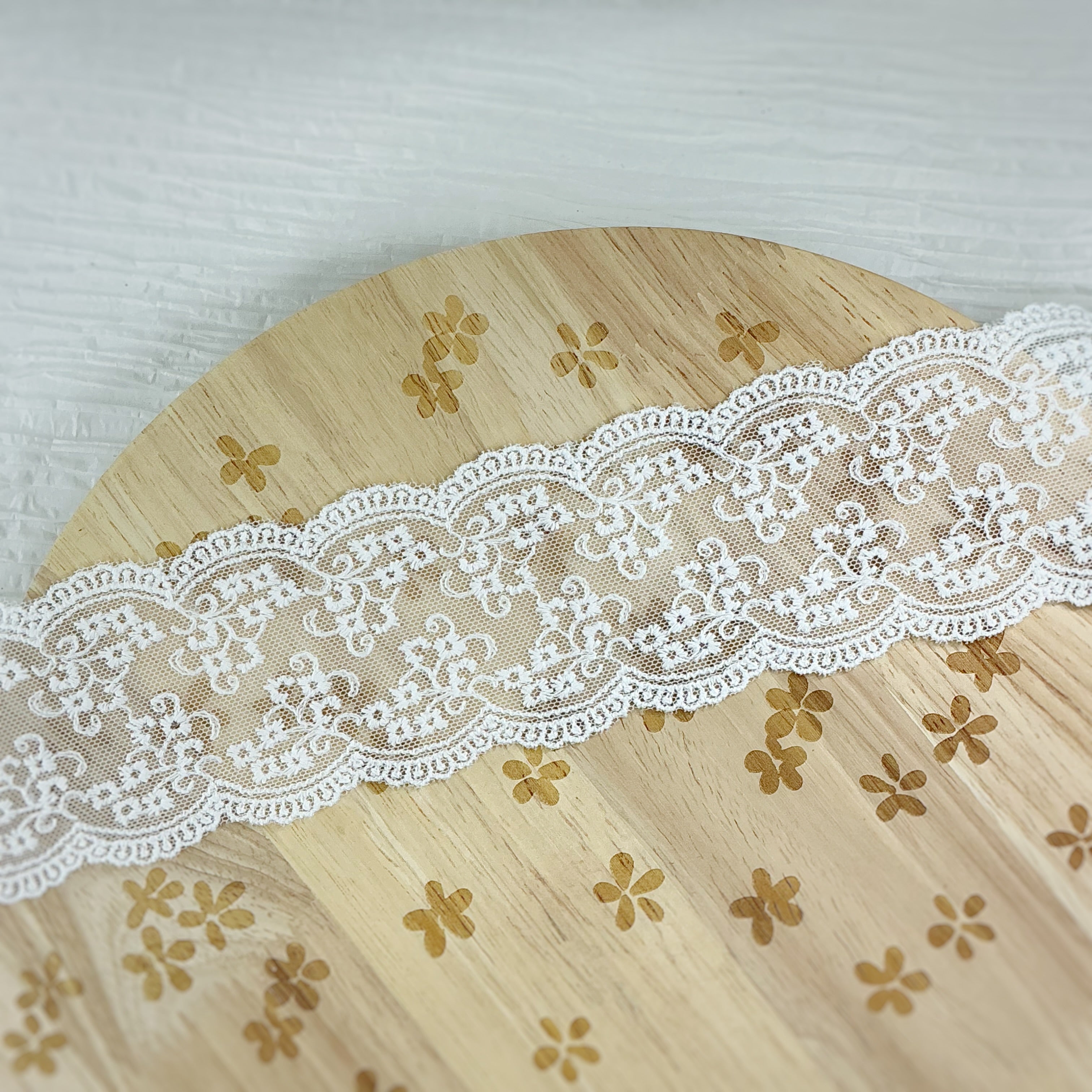 Delicate Wide Floral Lace - RTS Budget Friendly Collection