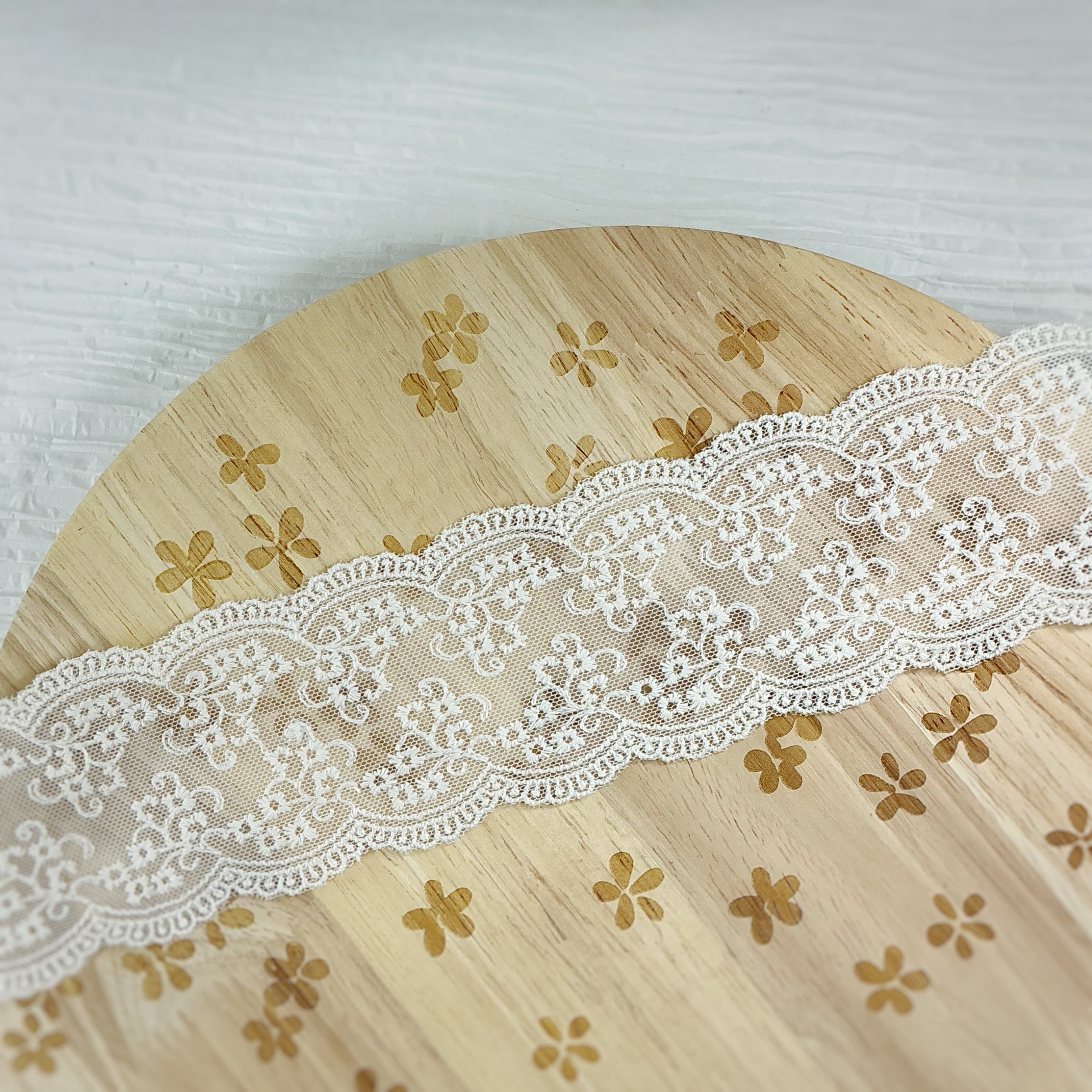 Delicate Wide Floral Lace - RTS Budget Friendly Collection