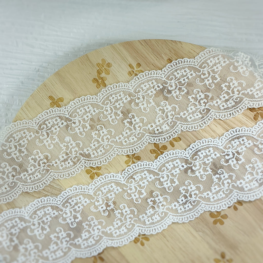 Delicate Wide Floral Lace - RTS Budget Friendly Collection