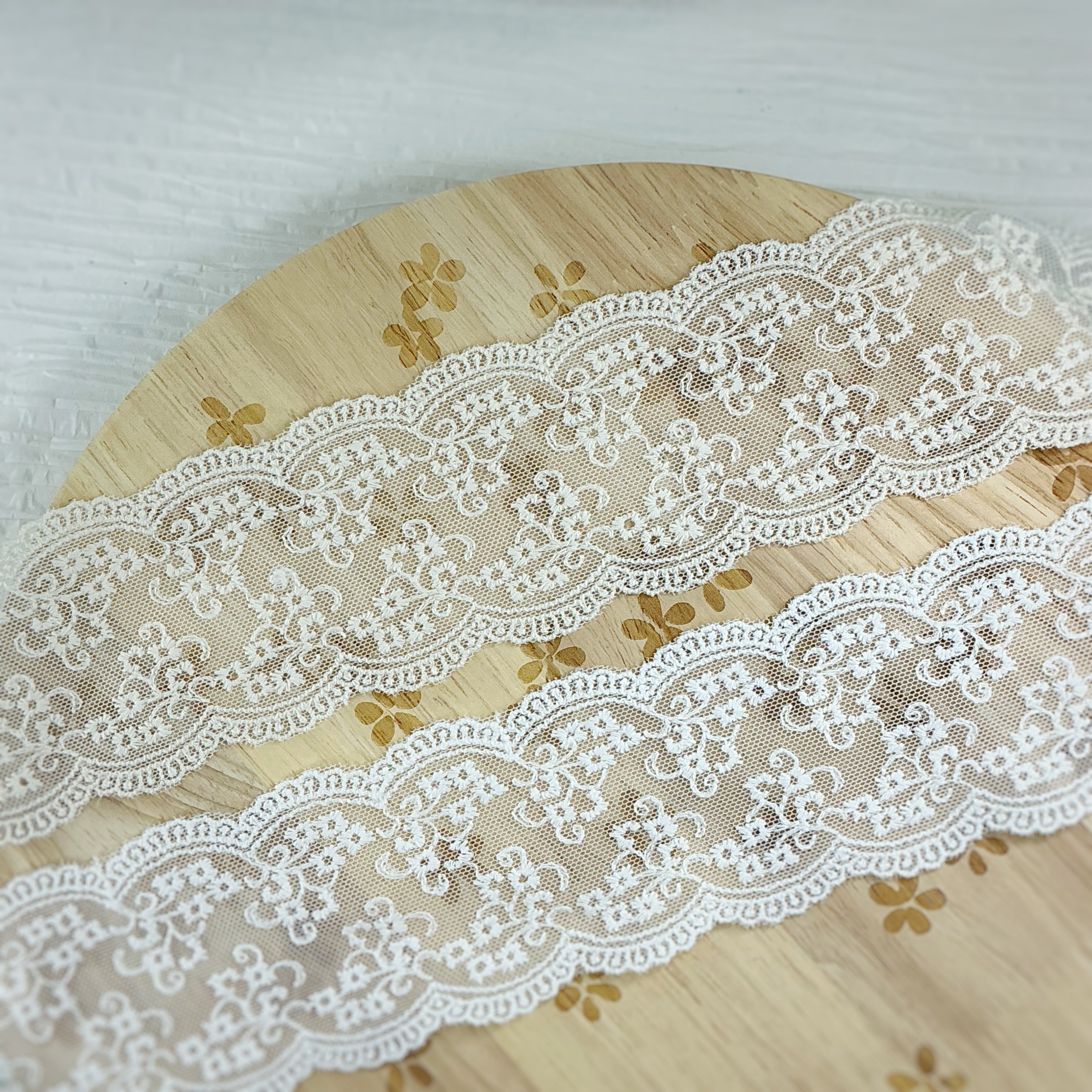 Delicate Wide Floral Lace - RTS Budget Friendly Collection