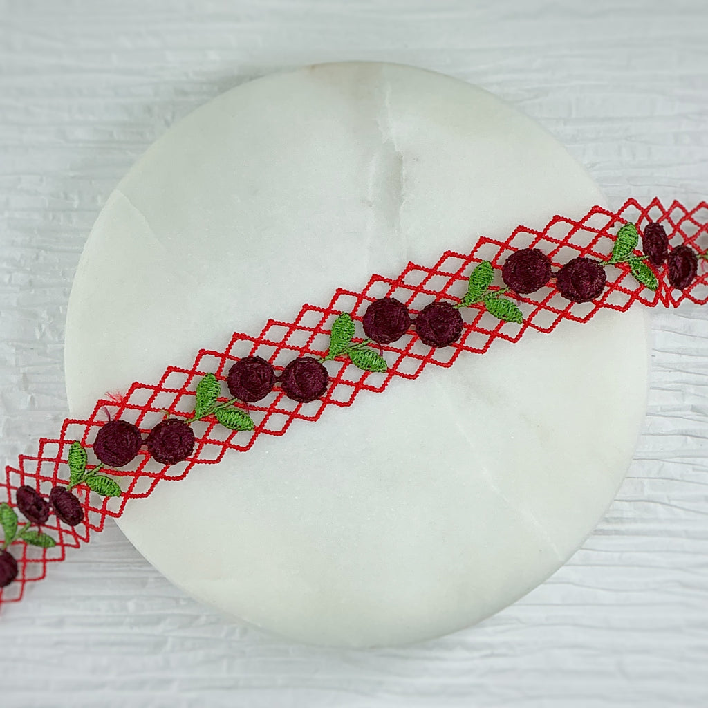 Budget Friendly Floral Lattice Trim- RTS