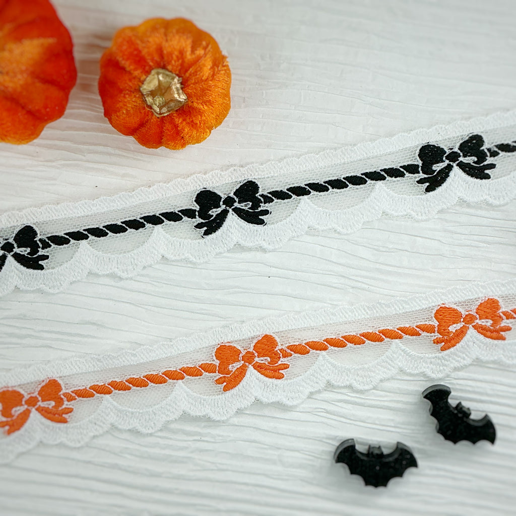Halloween Viral Coquette Bow Lace