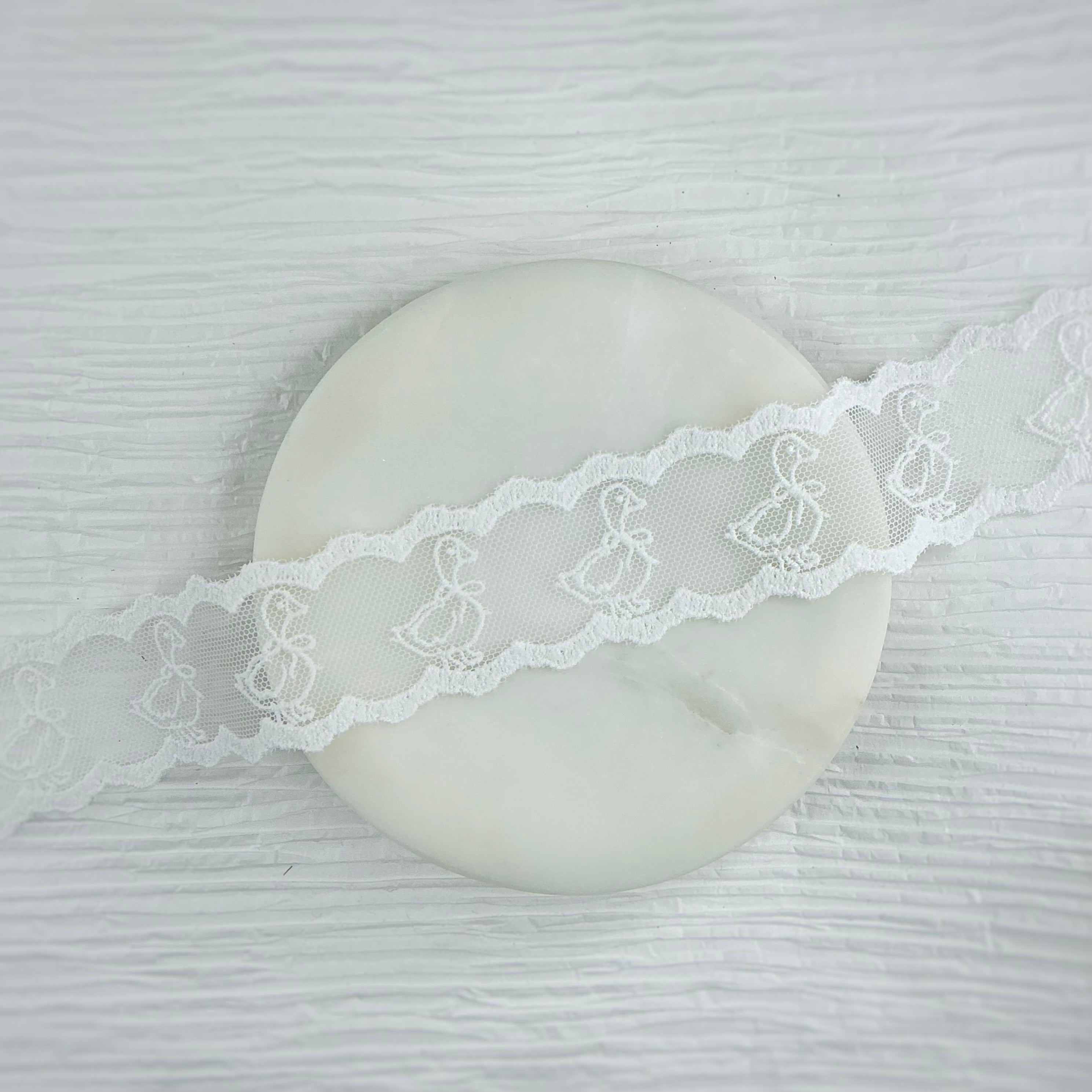 Custom Dainty Goose Lace Trim- RTS