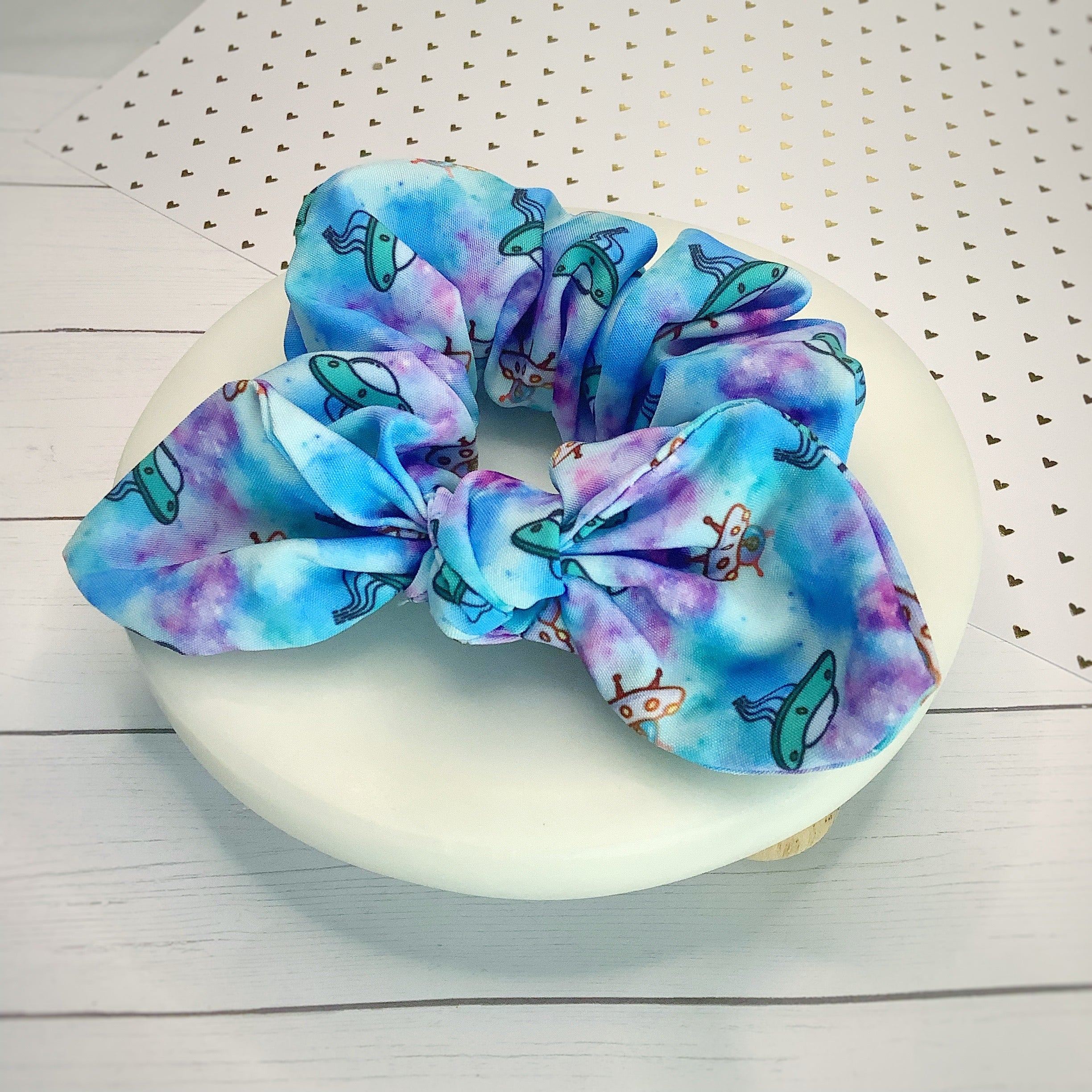 Extraterrestrials Bow Strip and Scrunchie Collection