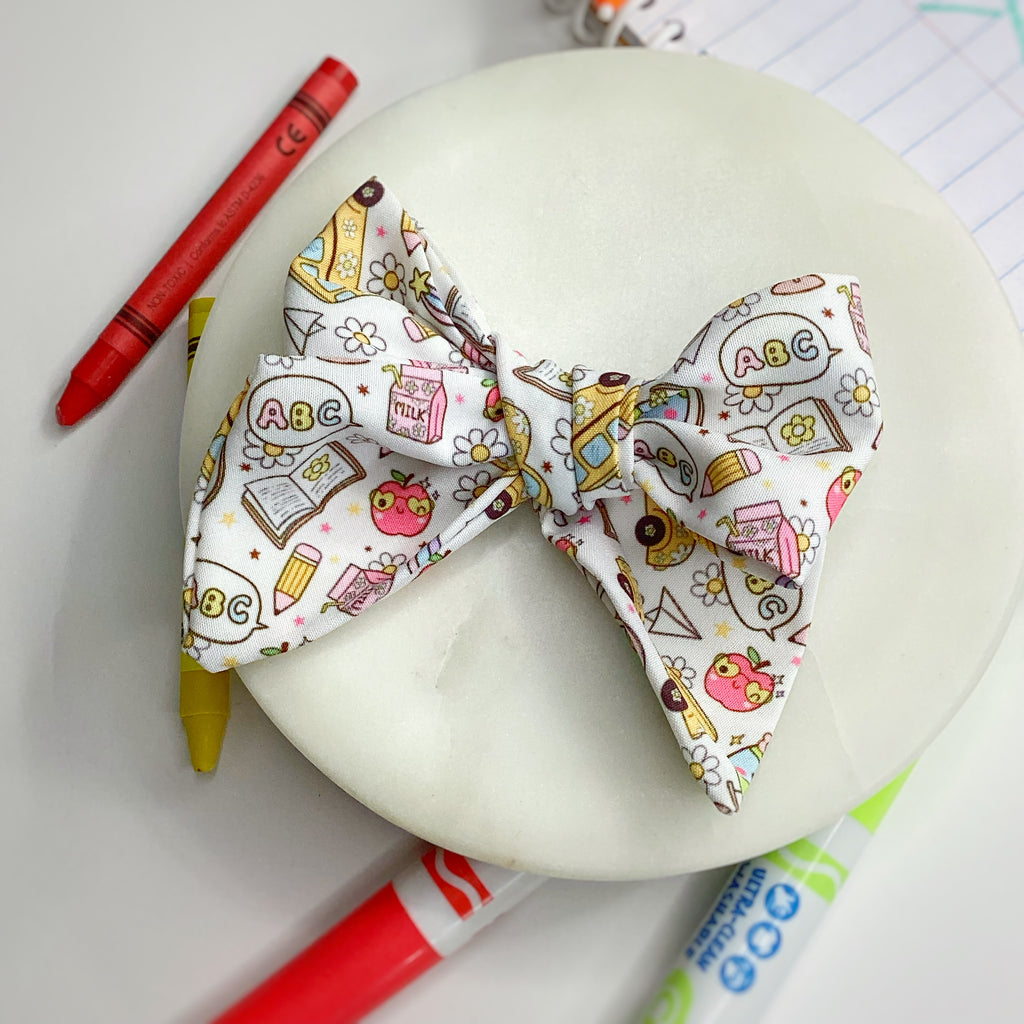 Cutesy School Quinn Scrunchie, Headband and Bow Collection