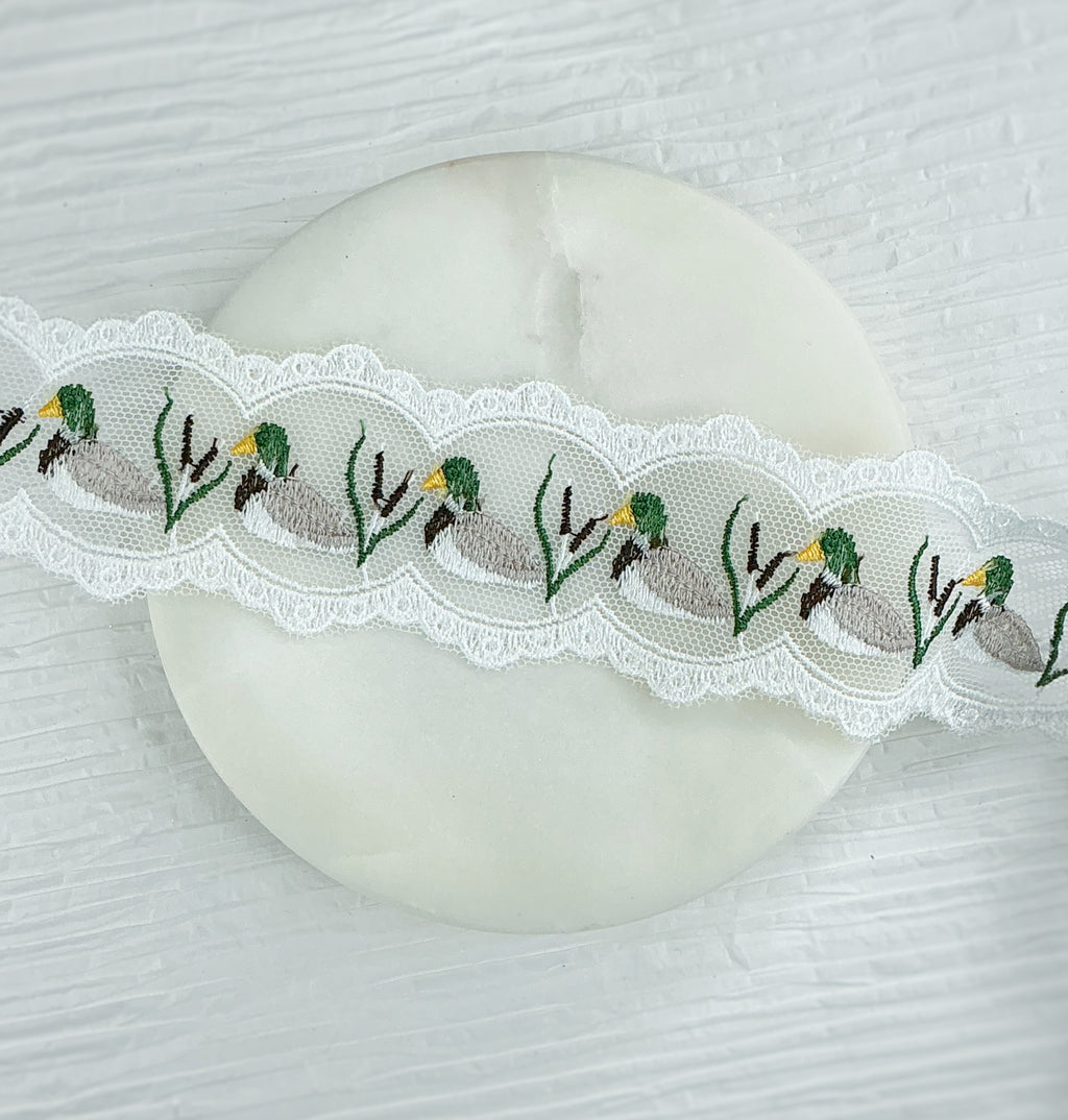 Mallard Duck Custom Lace- RTS
