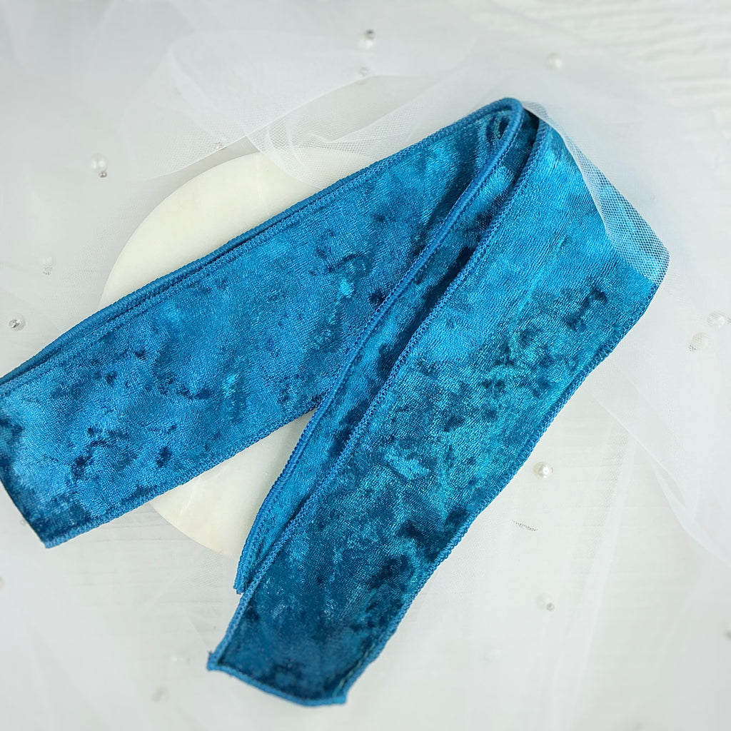 Tie-it-Yourself Velvet Bow Strips with Clip Included