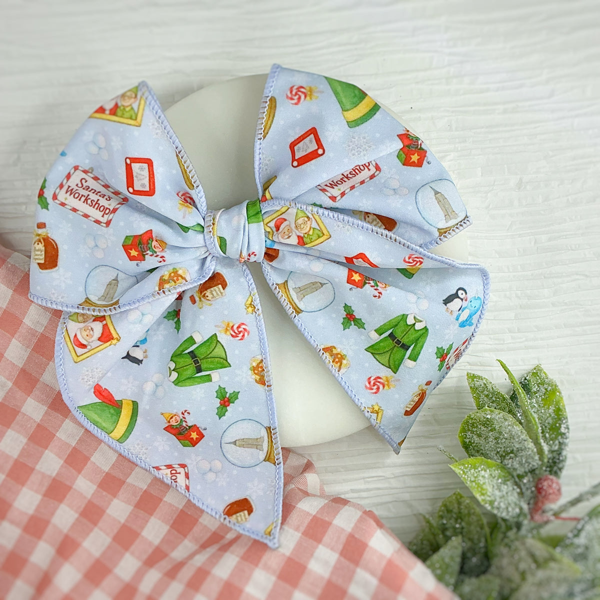 New York City Elf Pre-Tied Bow Strip Collection