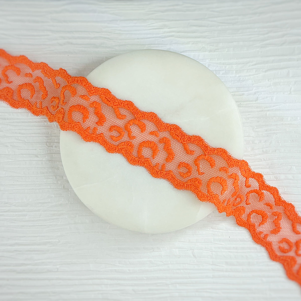 Custom Leopard Spots Lace Trim- RTS
