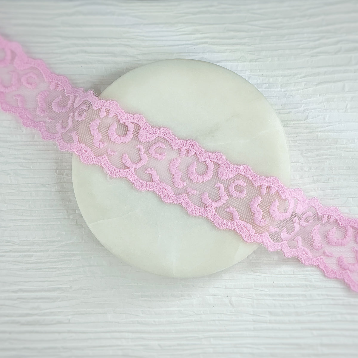 Custom Leopard Spots Lace Trim- RTS