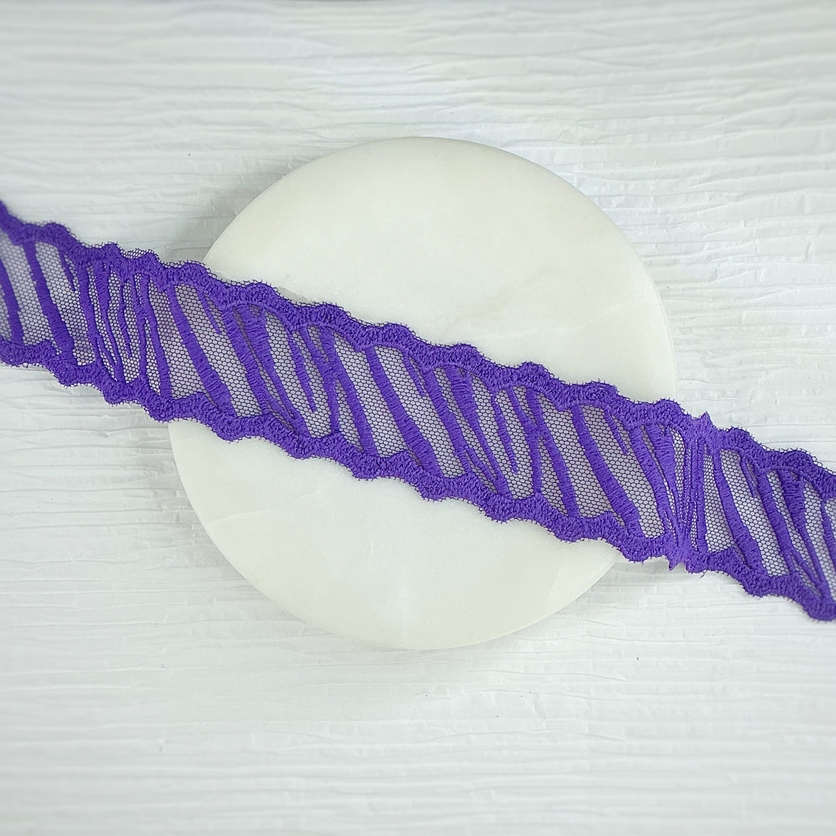 Custom Animal Stripes Lace Trim- RTS