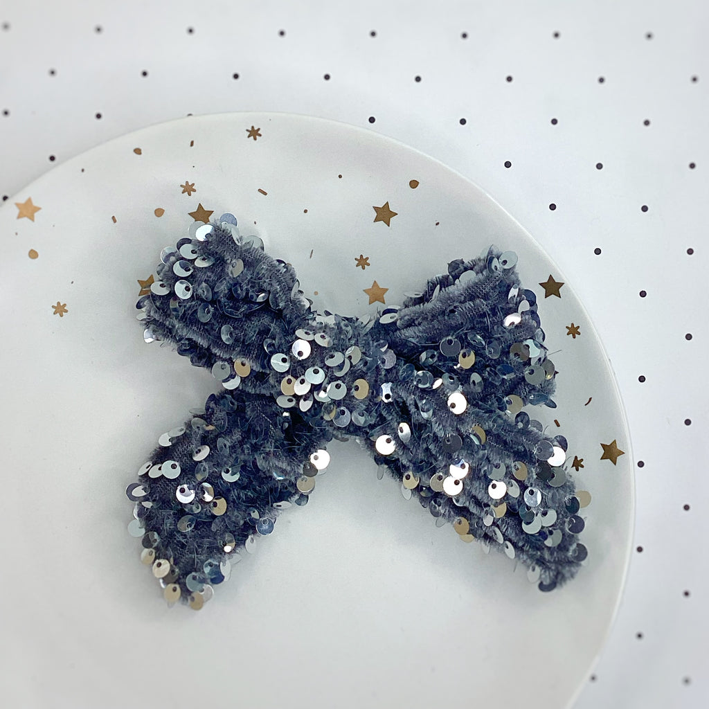 Velvet Sequin Bows