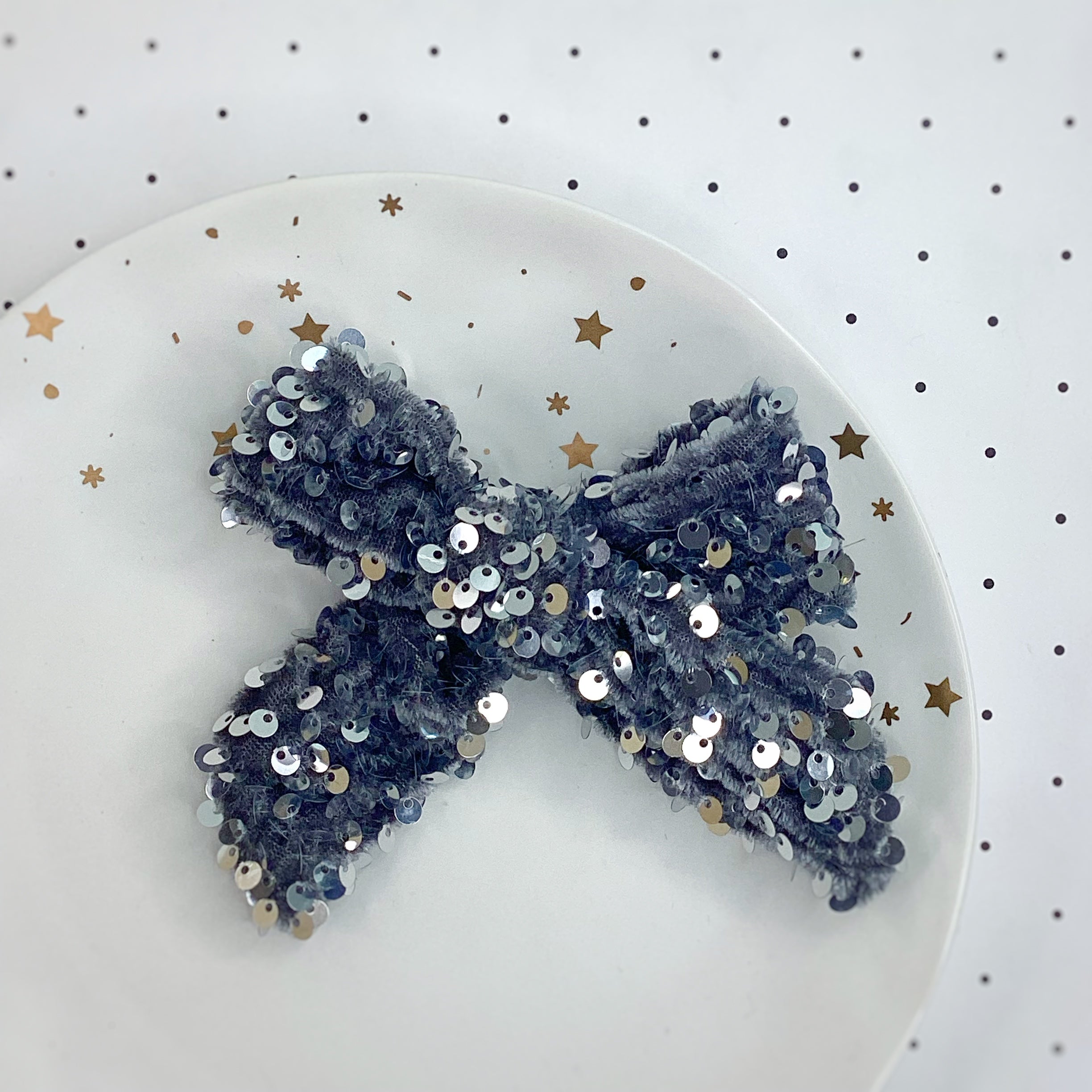 Velvet Sequin Bows