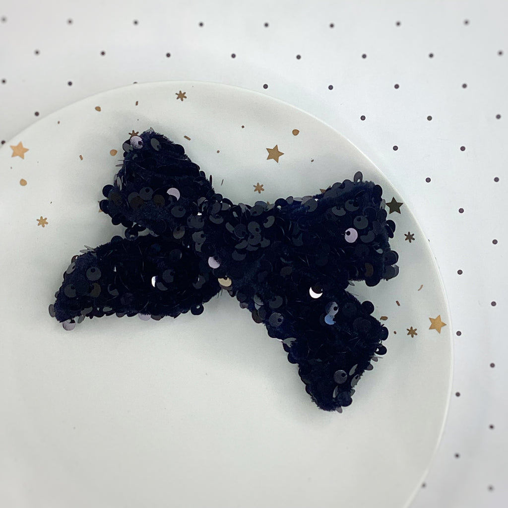 Velvet Sequin Bows