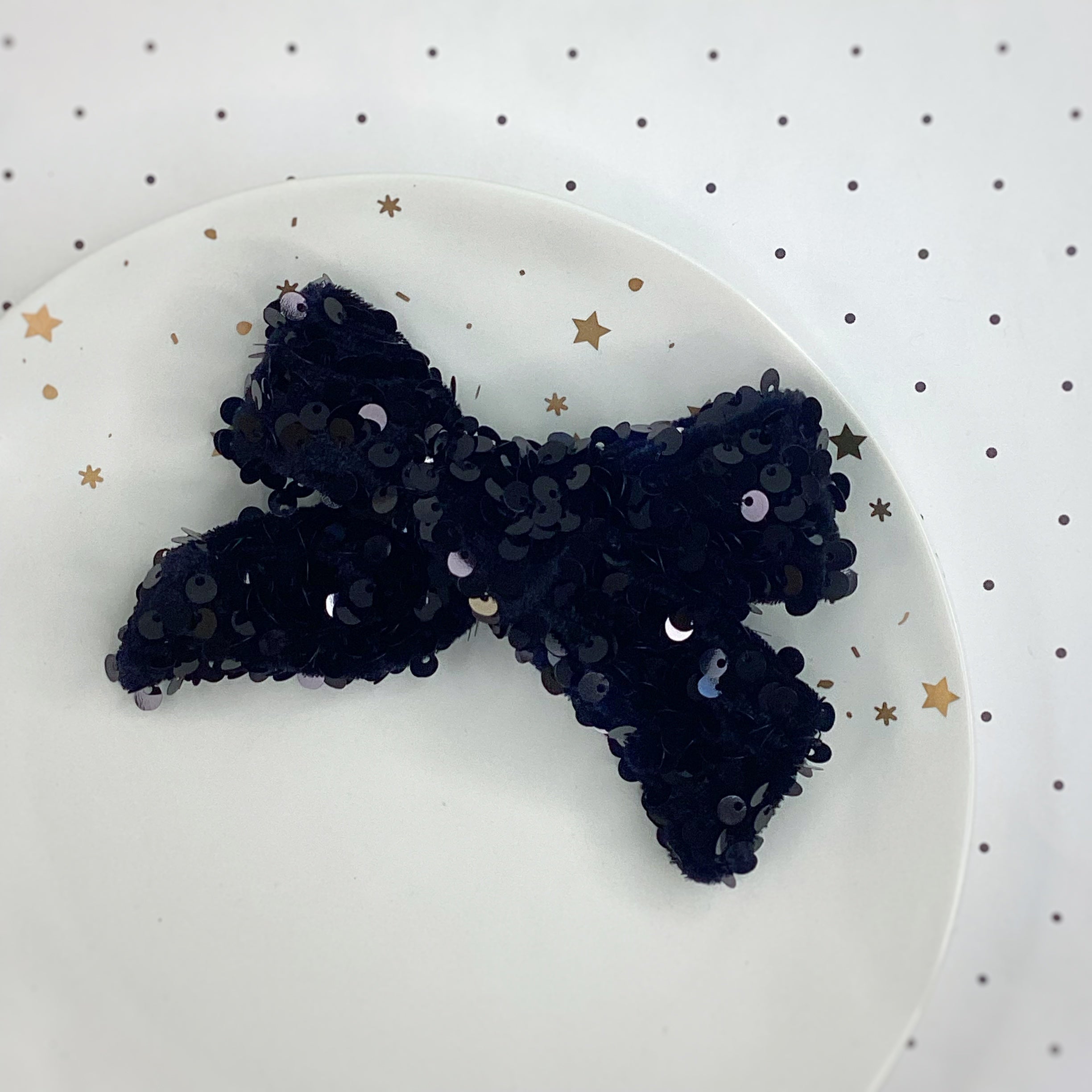 Velvet Sequin Bows