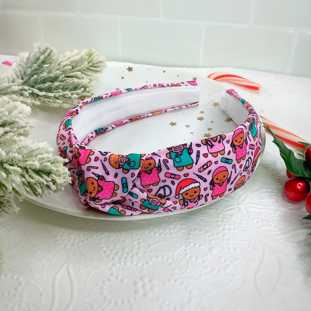 Christmas Nursing Headband and Scrunchie Collection