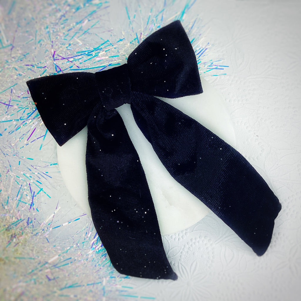 Black Velvet Bow