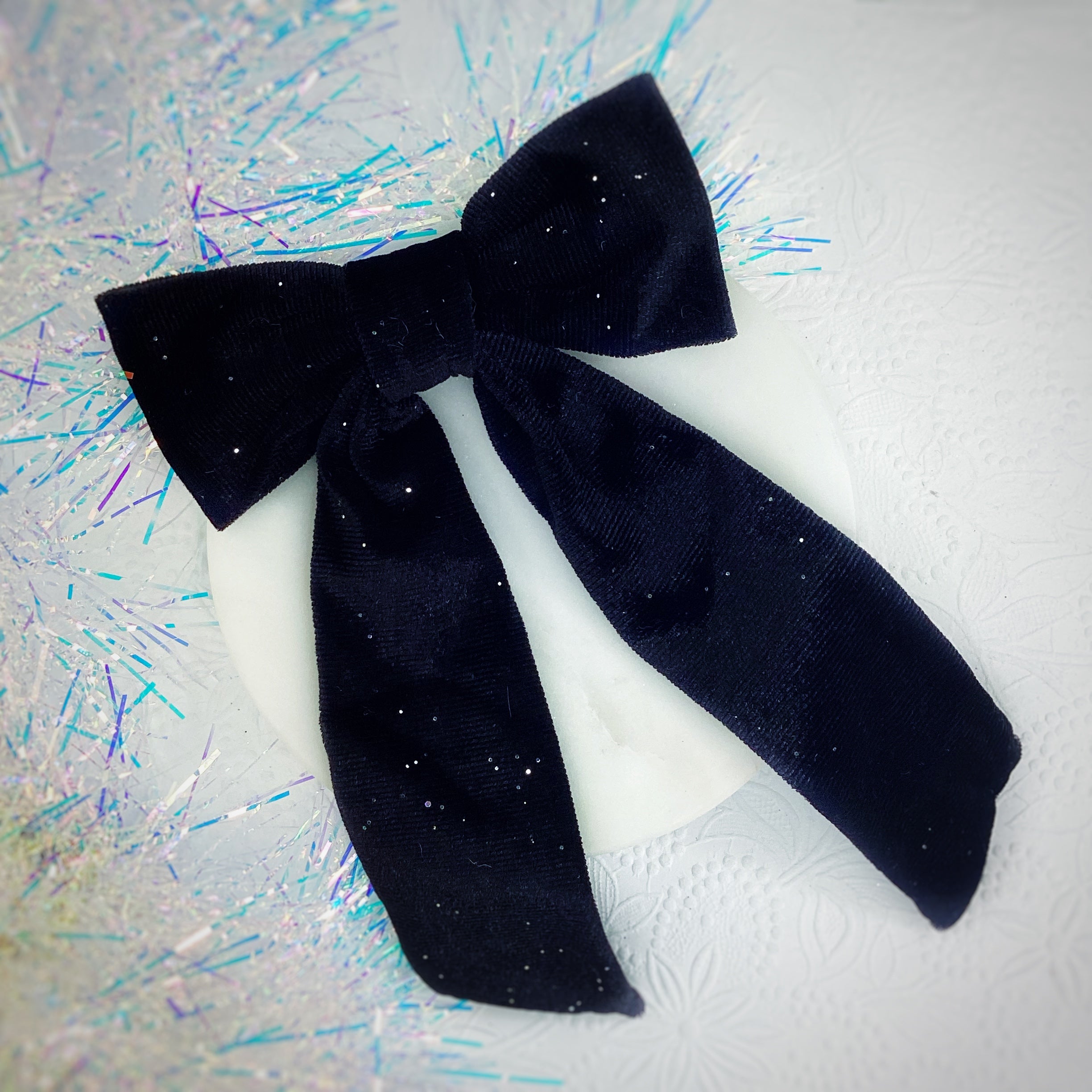 Black Velvet Bow