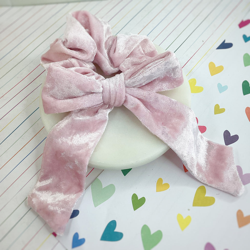 Crushed Velvet Headband and Bow Scrunchie Collections