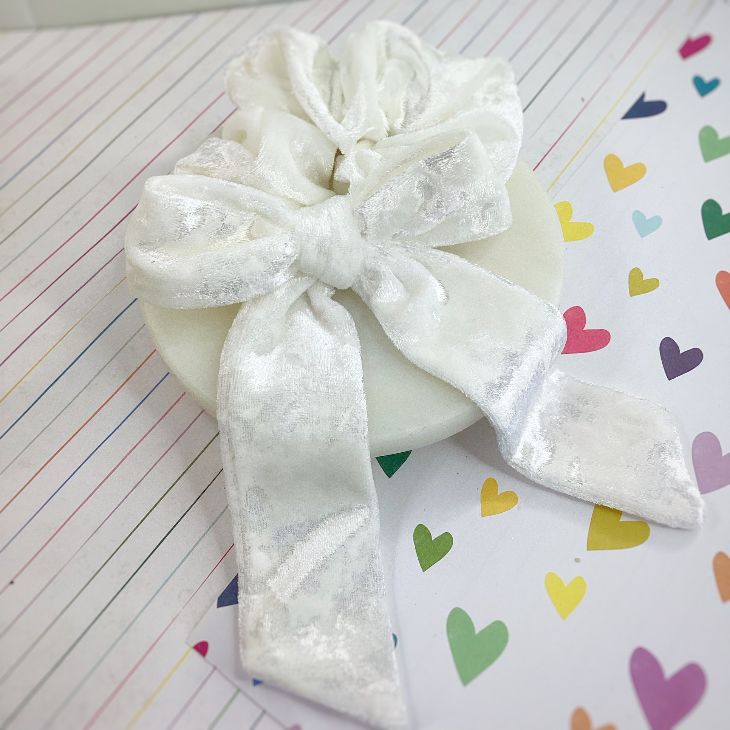 Crushed Velvet Headband and Bow Scrunchie Collections