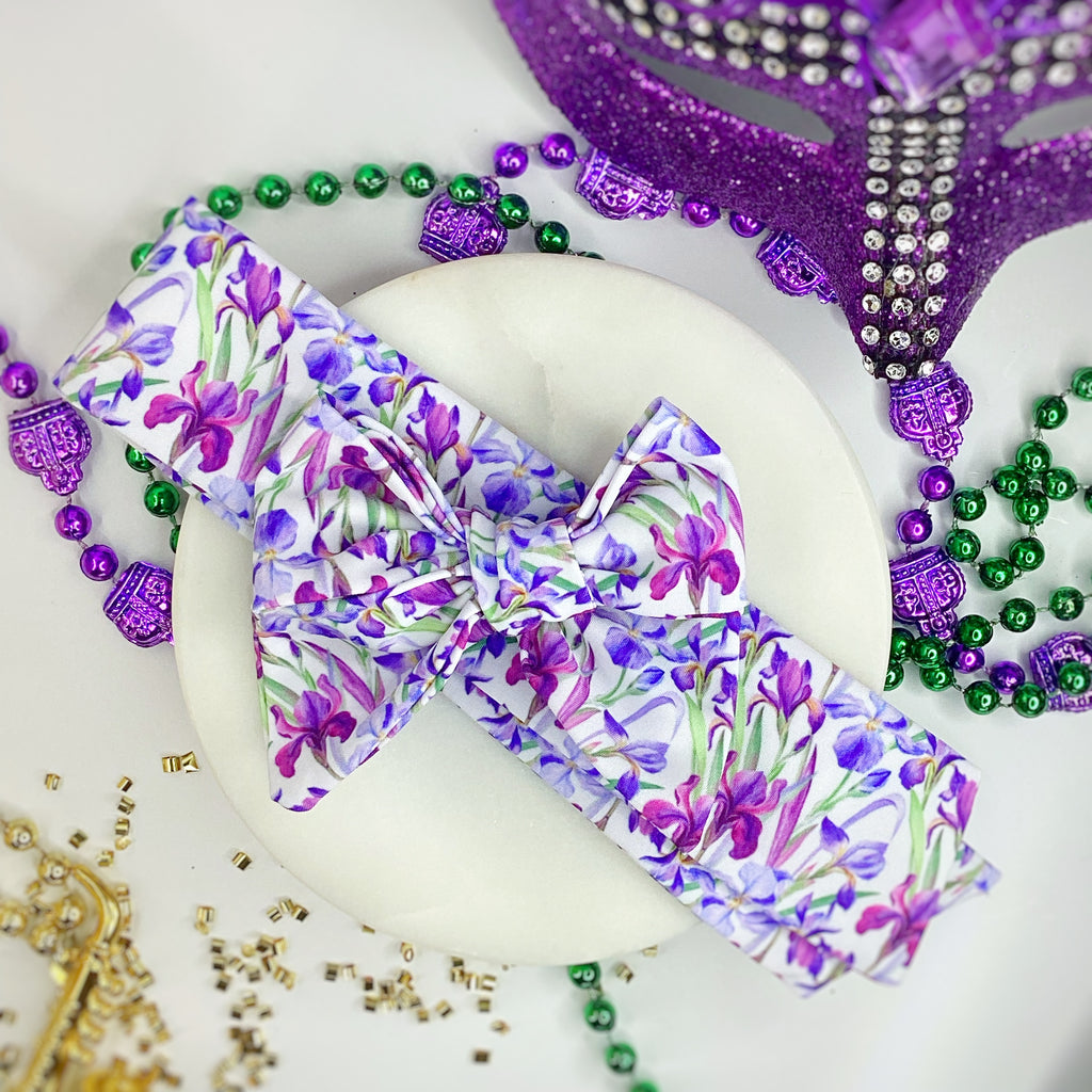 Iris Bow Strip and Scrunchie Collection