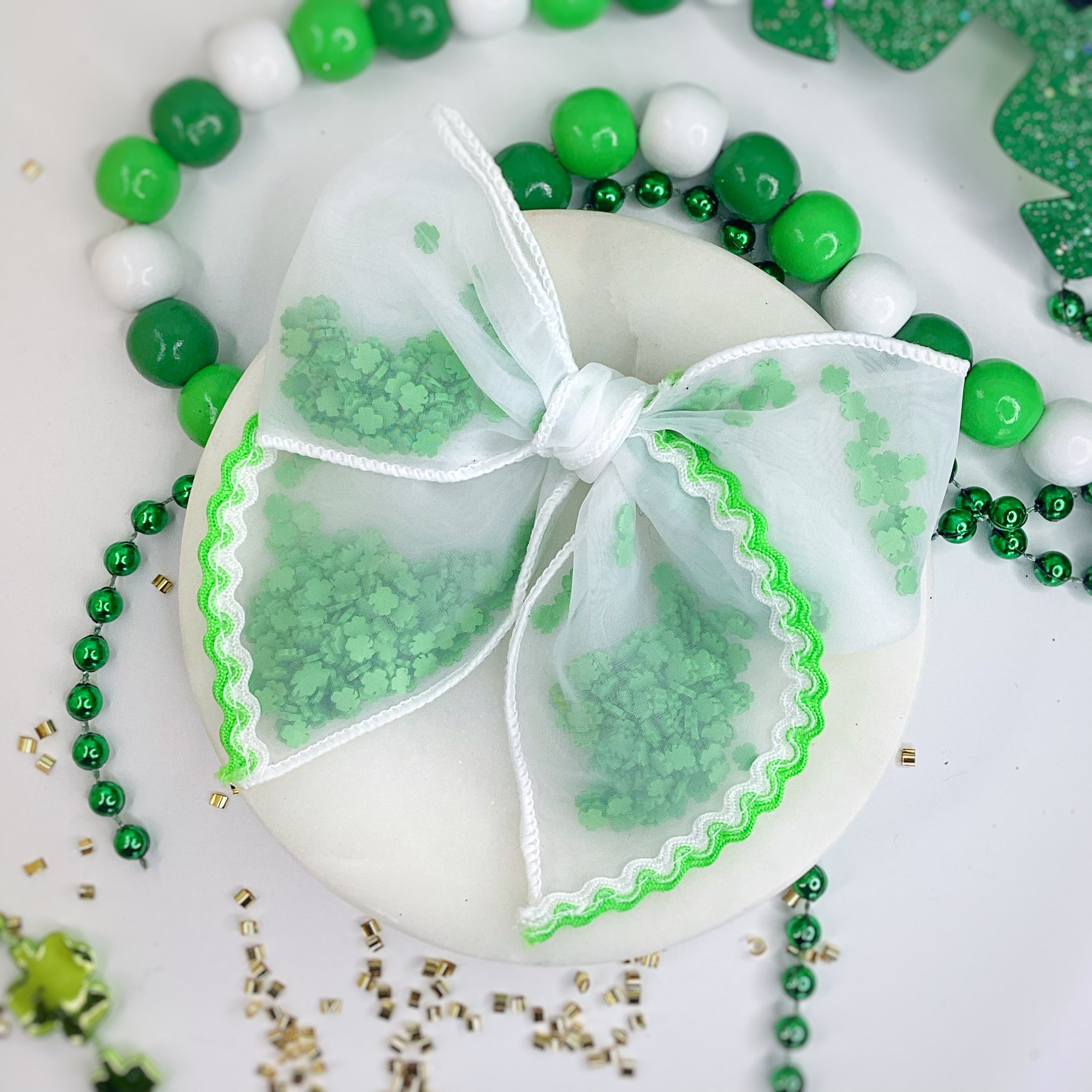 Shamrock Shaker Bows