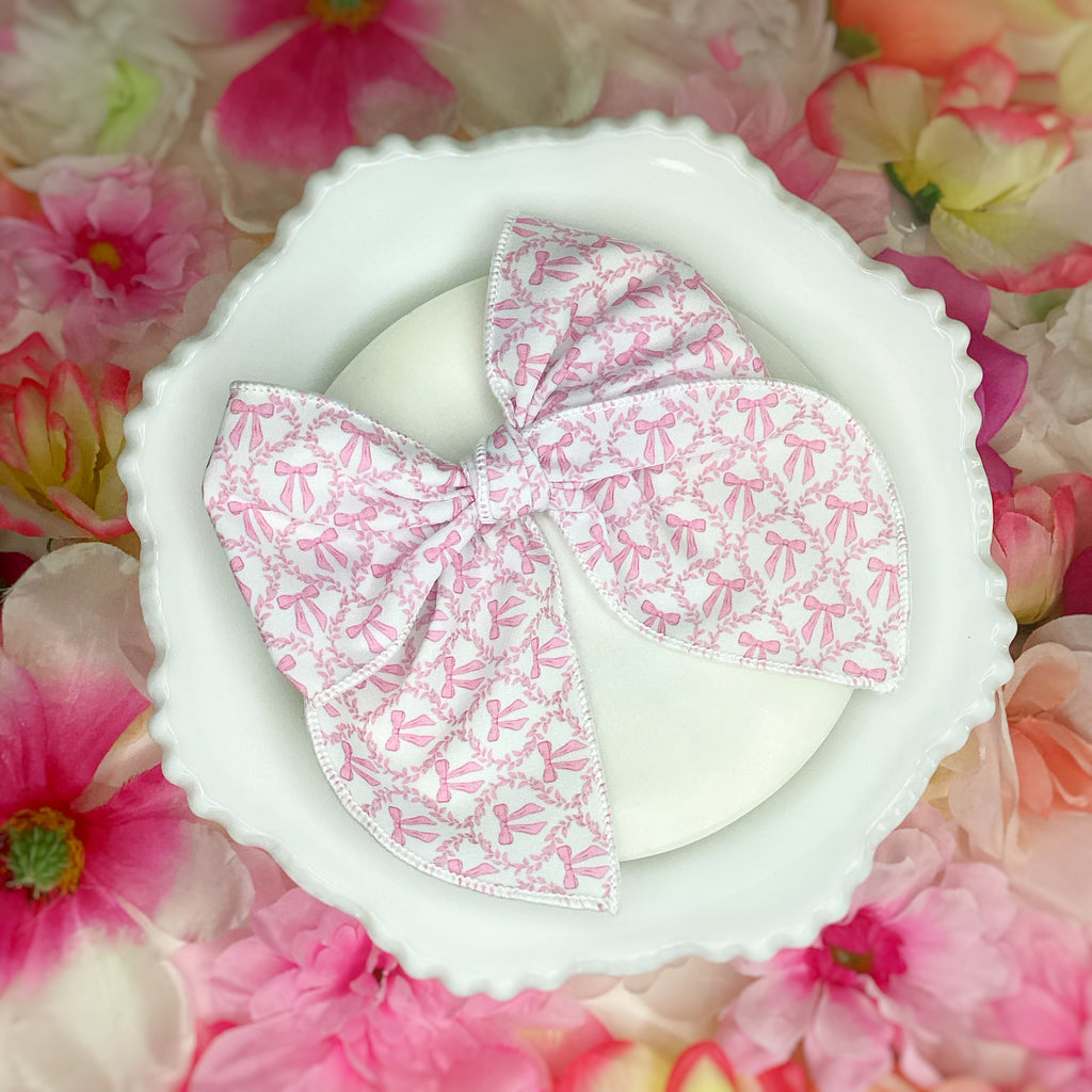 Coquette Bows Bow Strip, Headband and Scrunchie Collection