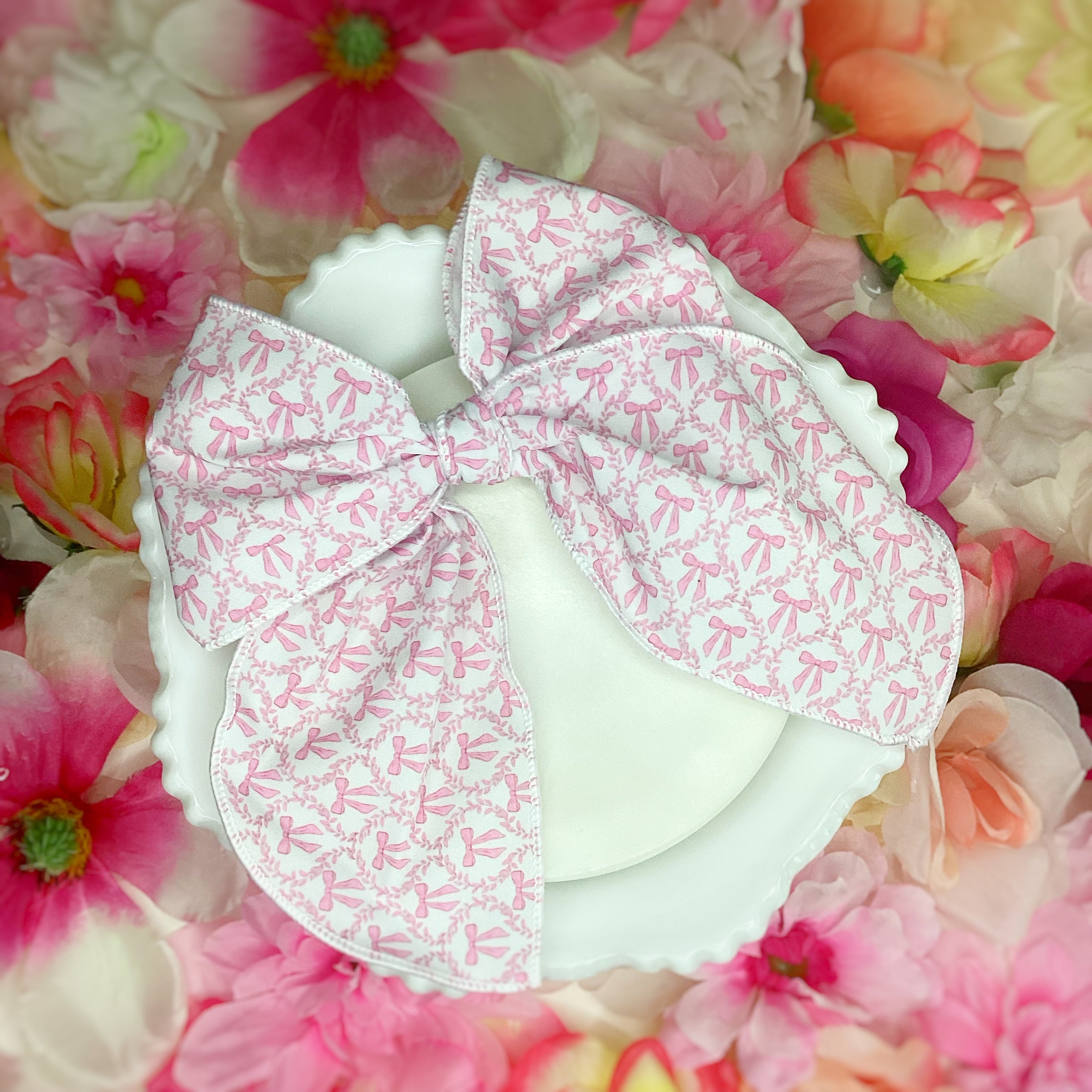 Coquette Bows Bow Strip, Headband and Scrunchie Collection