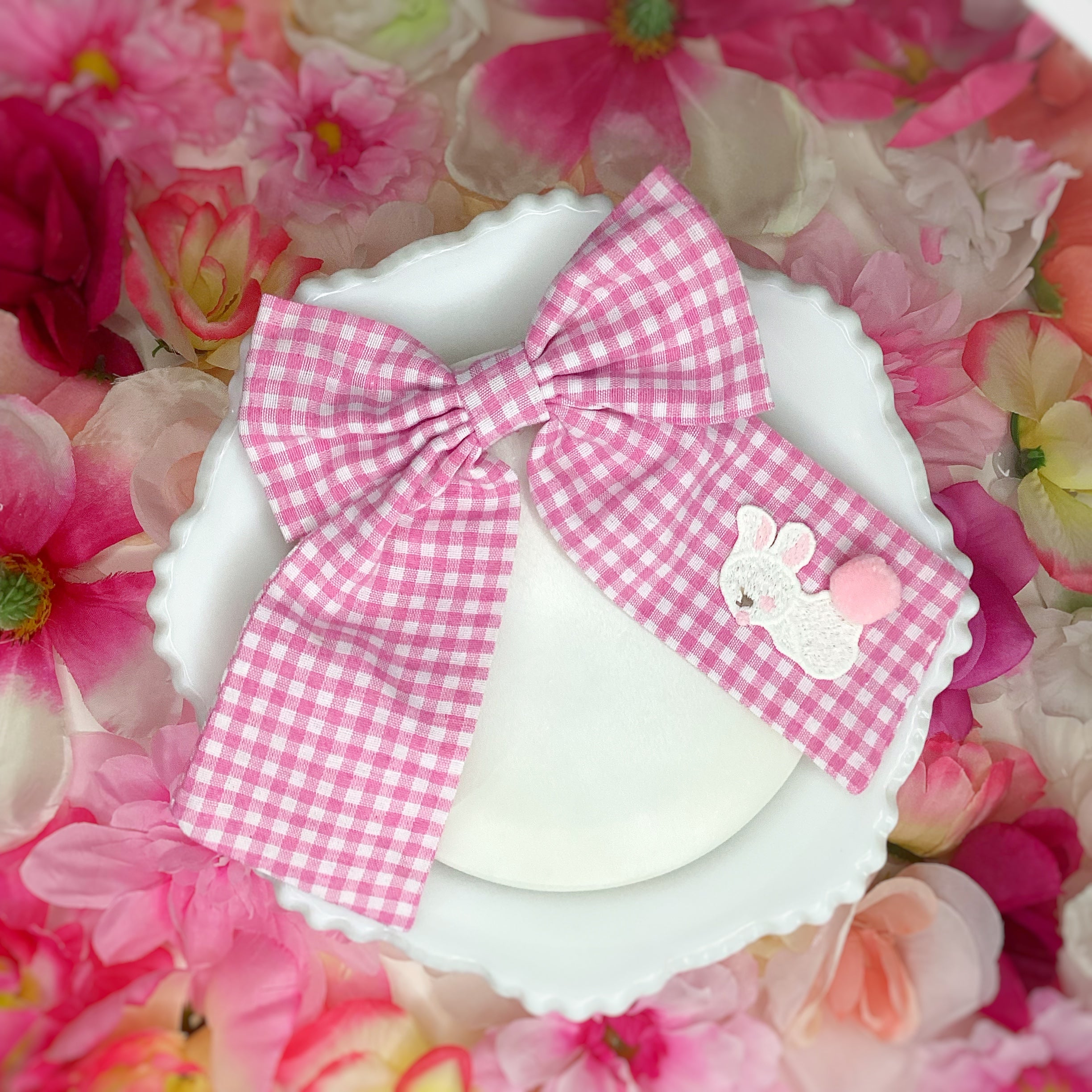 Bunny Gingham Bows