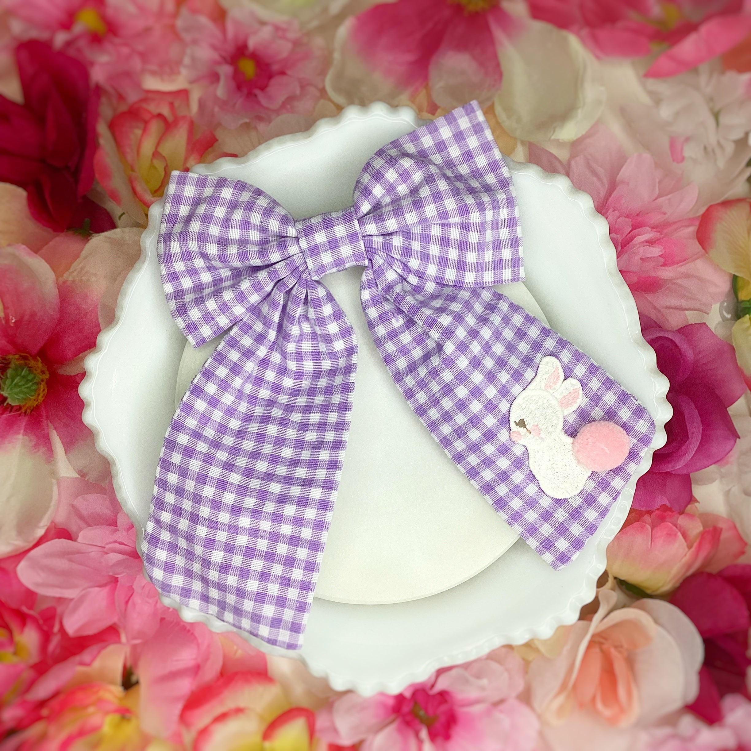 Bunny Gingham Bows