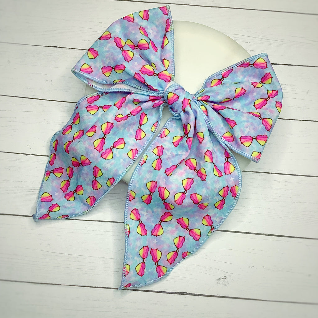 Cool Shades Bow Strip and Scrunchie Collection