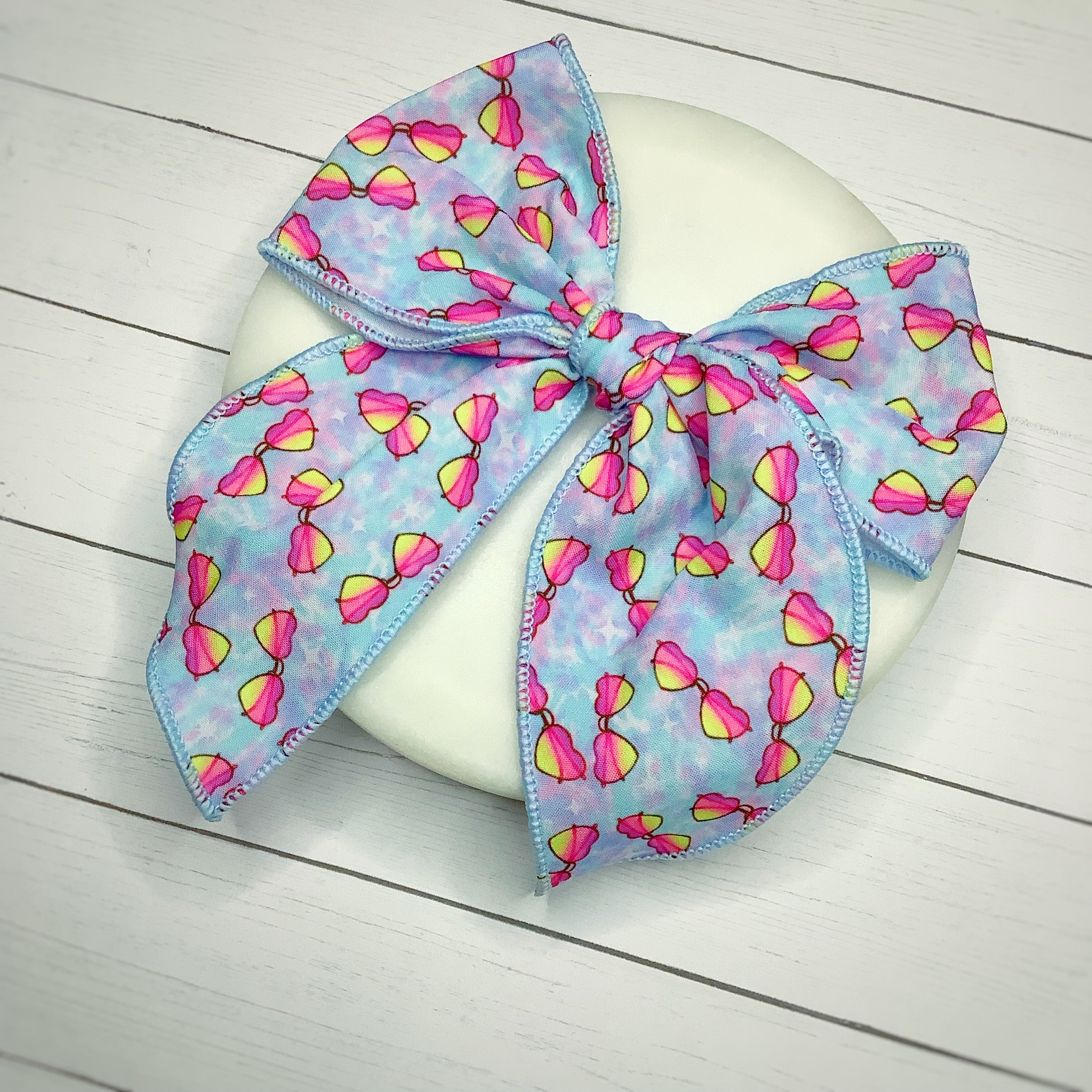 Cool Shades Bow Strip and Scrunchie Collection
