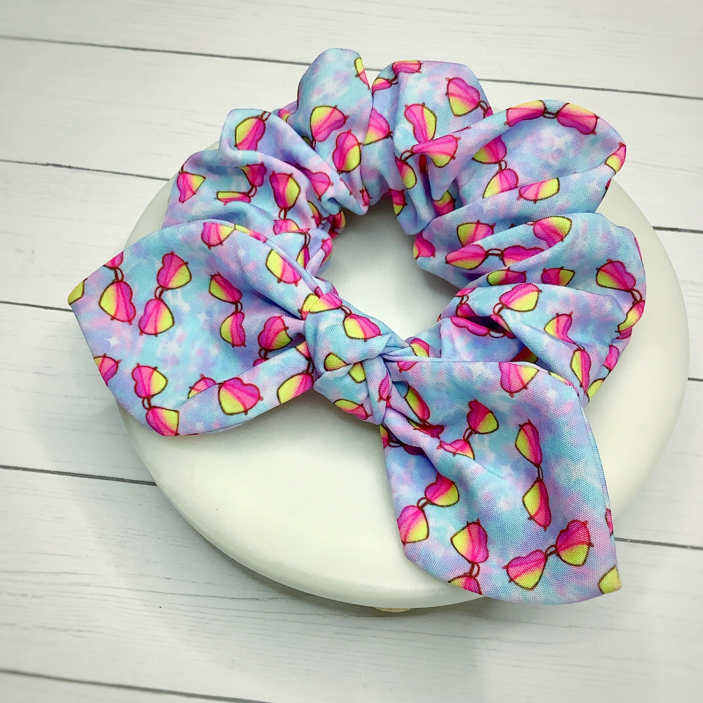 Cool Shades Bow Strip and Scrunchie Collection