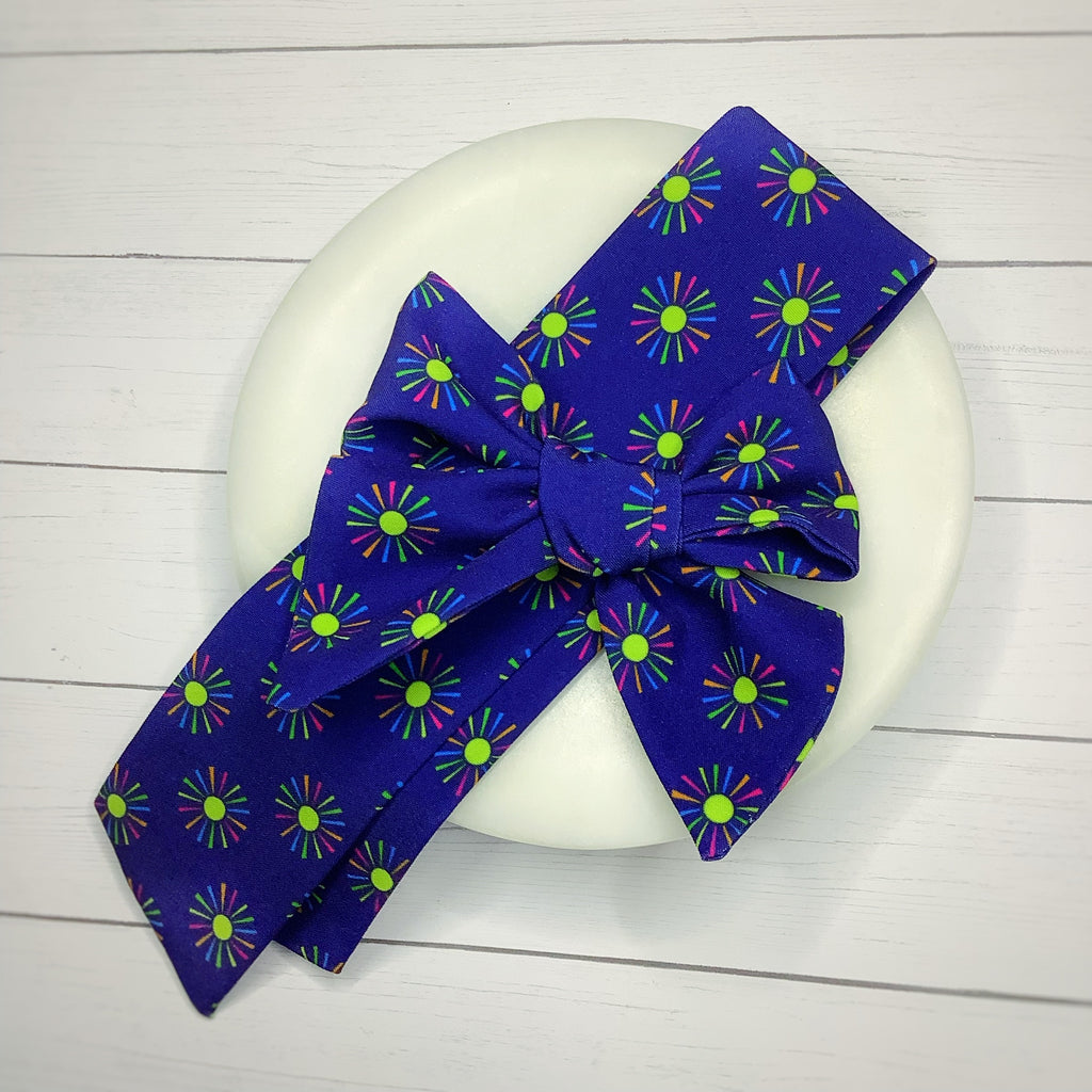 Neon Sunshine Quinn Scrunchie and Bow Collection