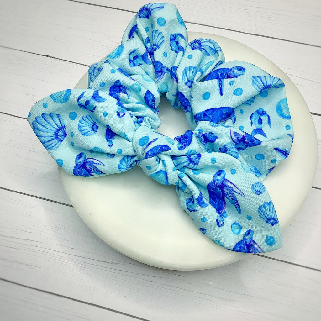 Deep Blue Sea Quinn Scrunchie and Bow Collection