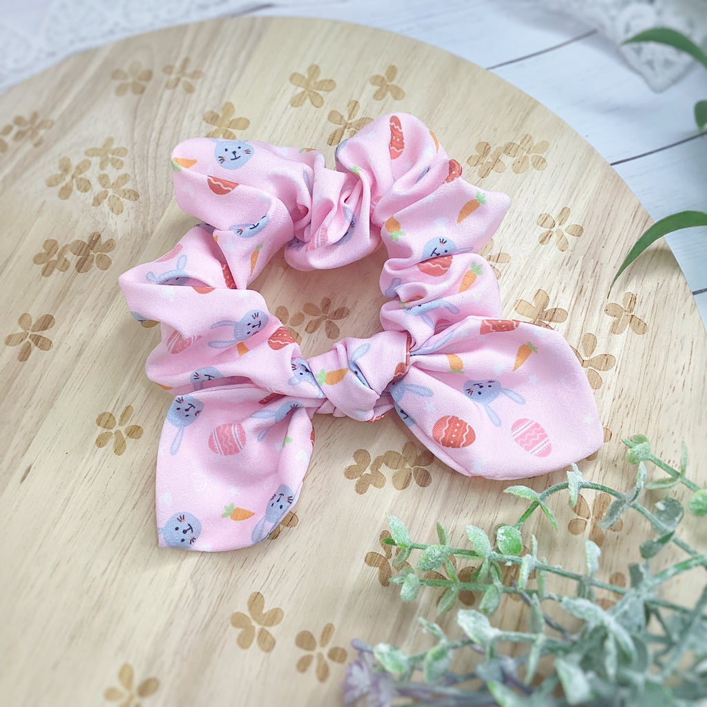 Bunnies and Eggs Bow Strip and Scrunchie Collection