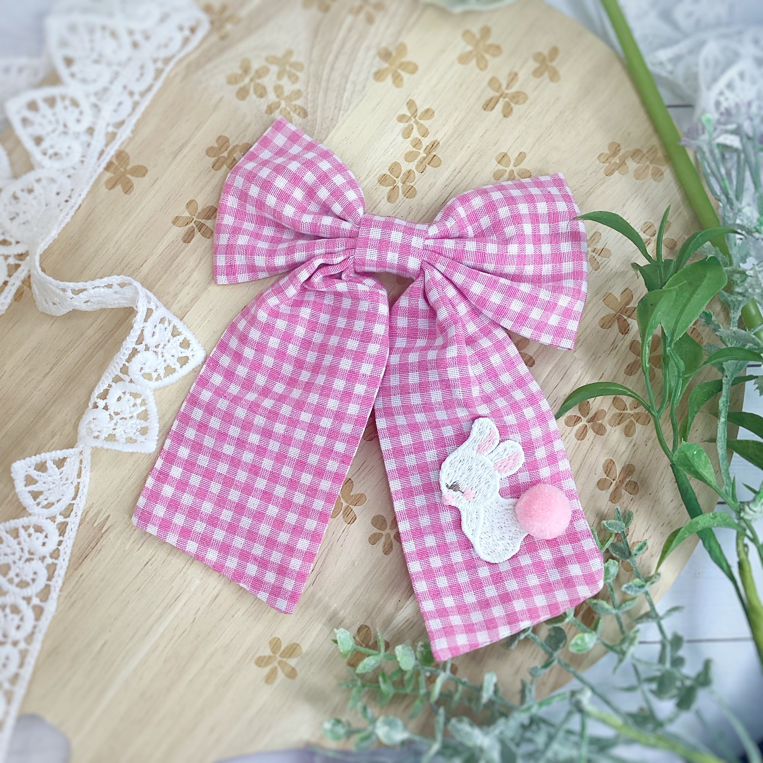 Bunny Gingham Bows