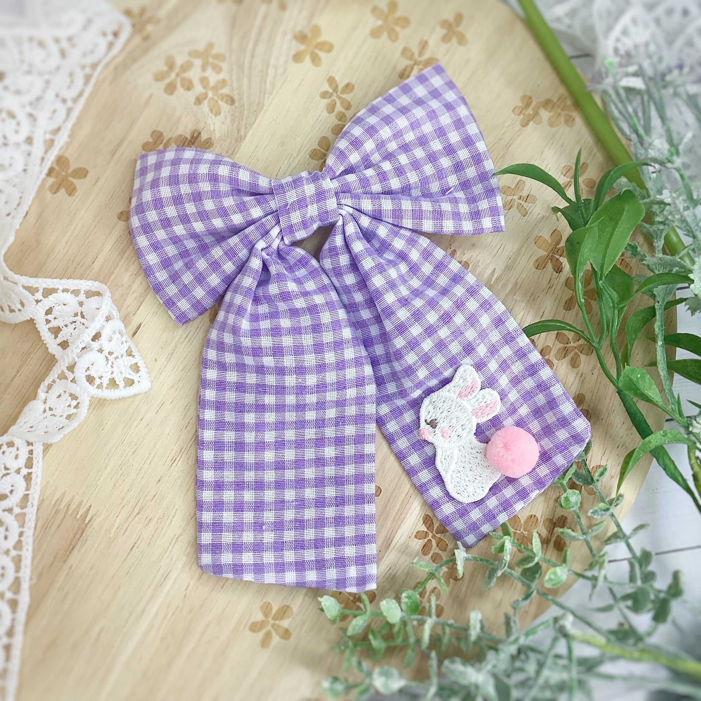 Bunny Gingham Bows