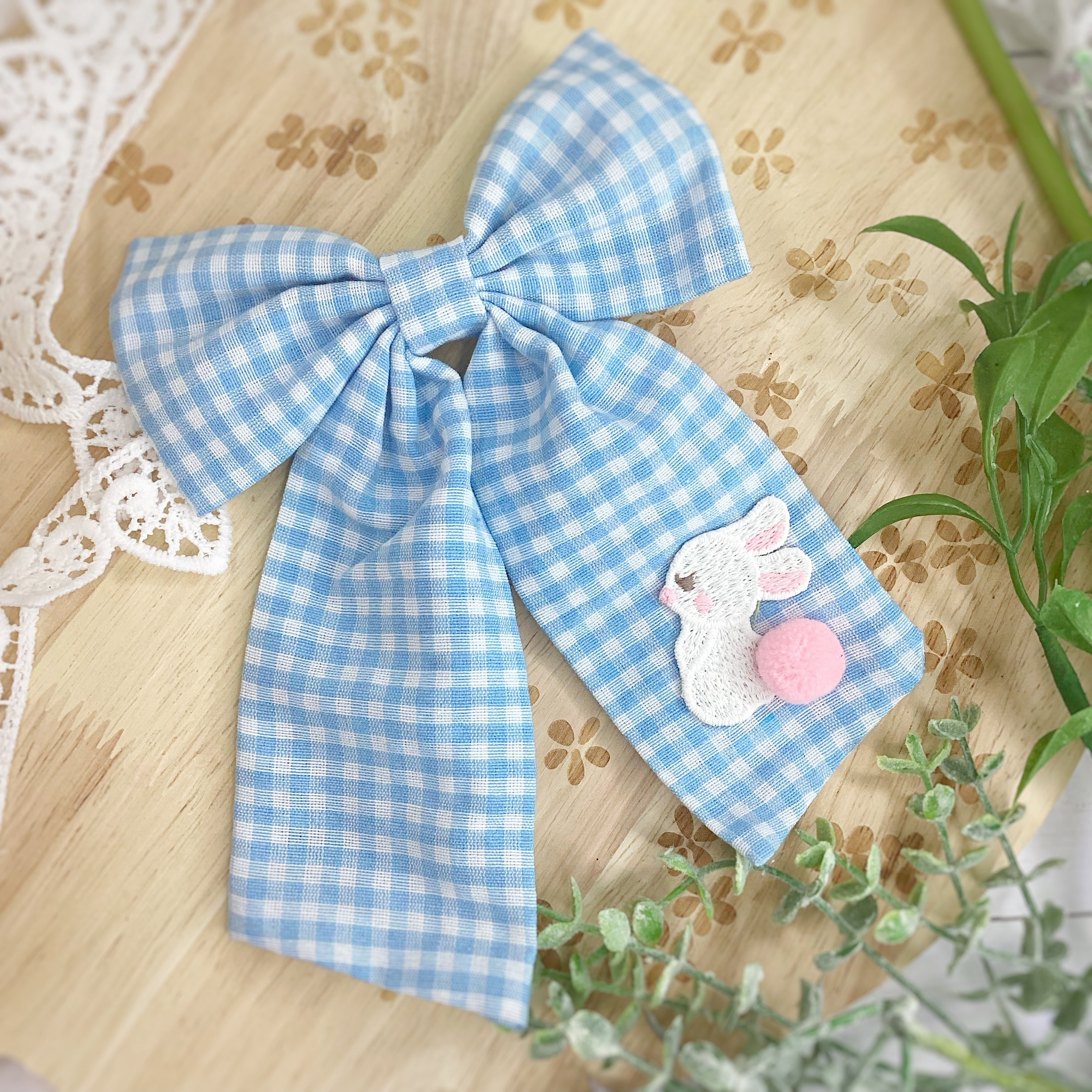 Bunny Gingham Bows