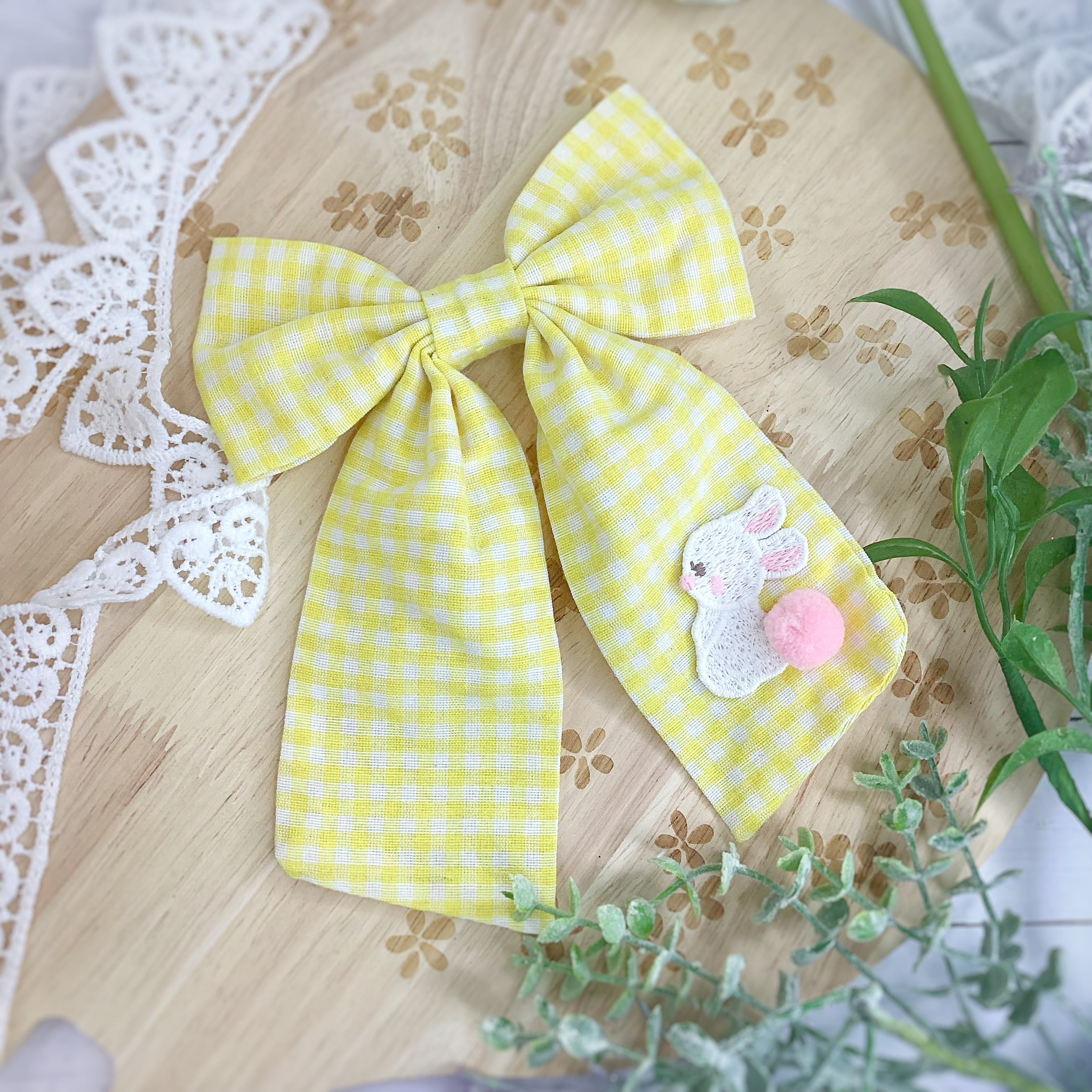 Bunny Gingham Bows