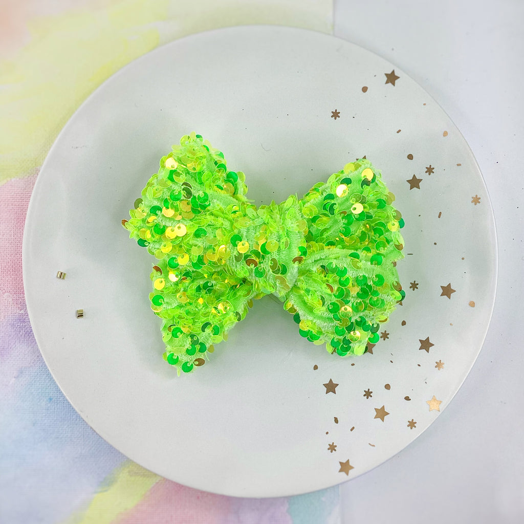 Velvet Sequin Bows