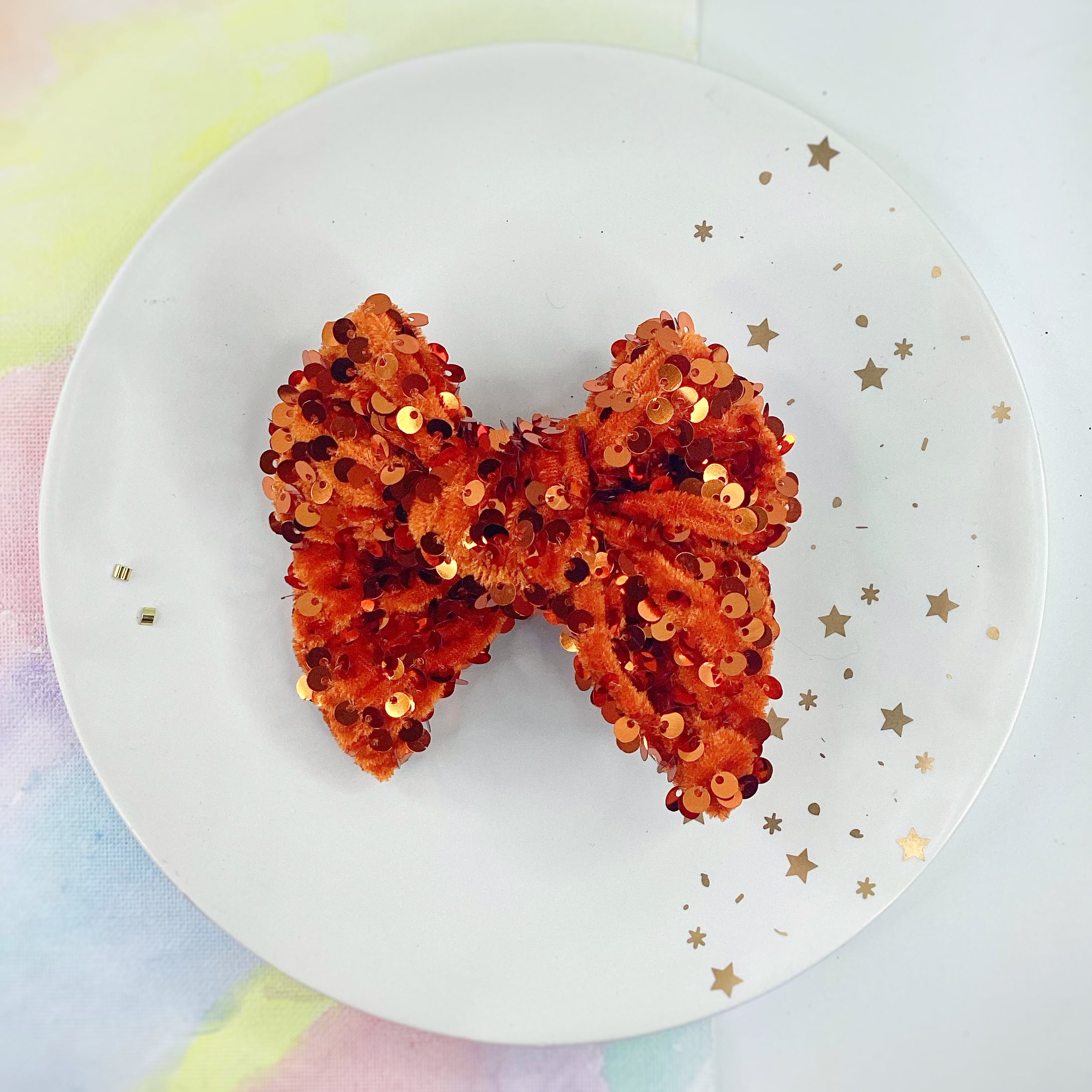 Velvet Sequin Bows