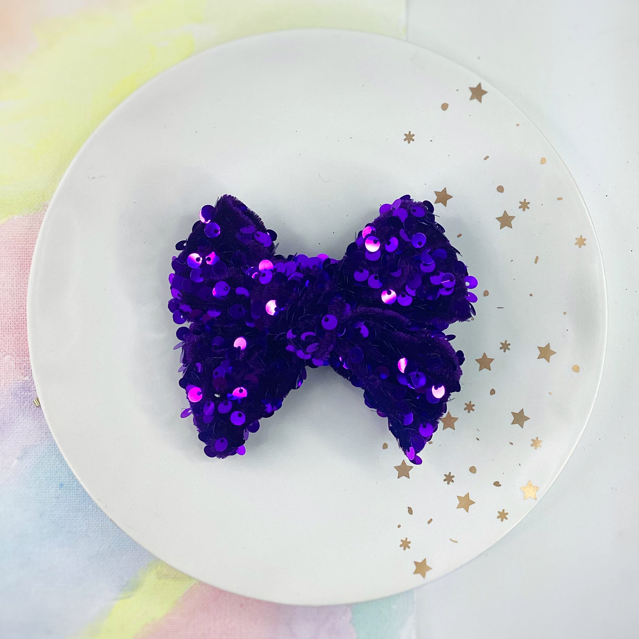 Velvet Sequin Bows