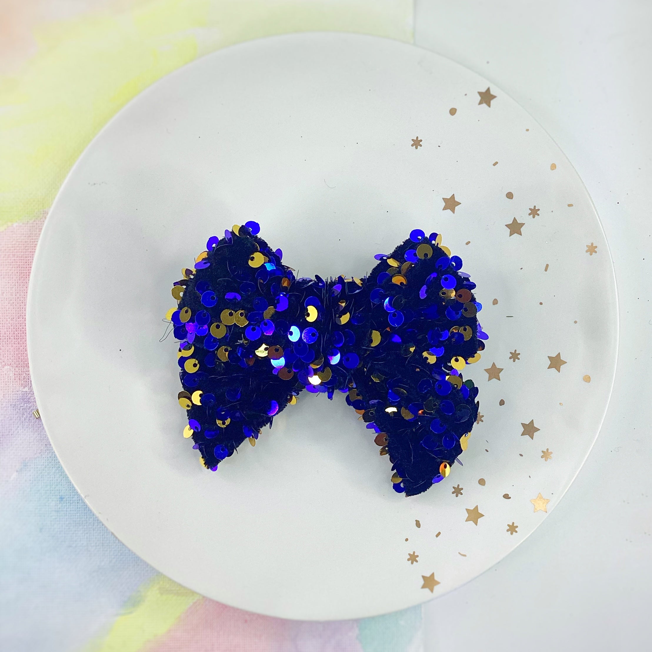 Velvet Sequin Bows