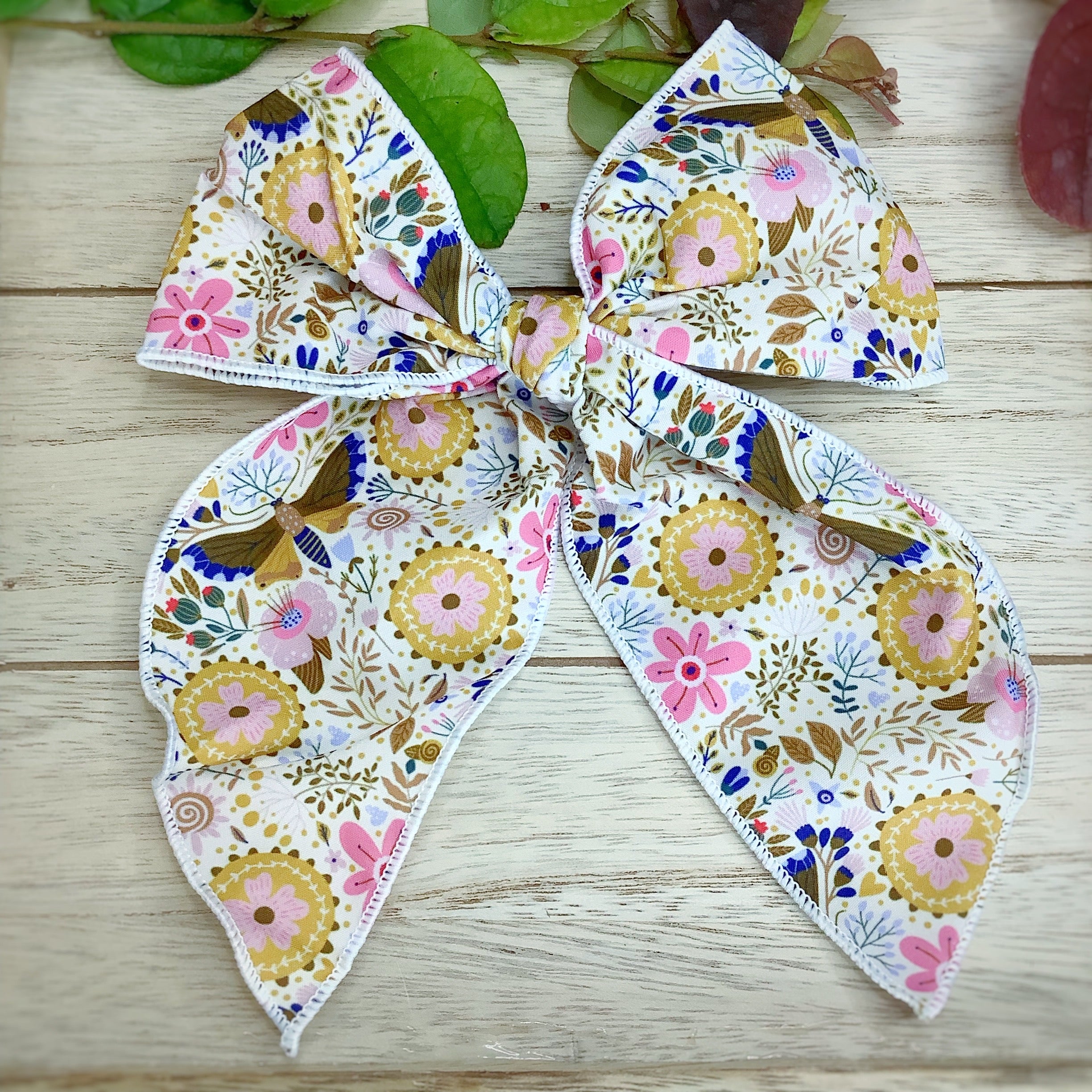 Summer Solstice Bow Strip and Scrunchie Collection