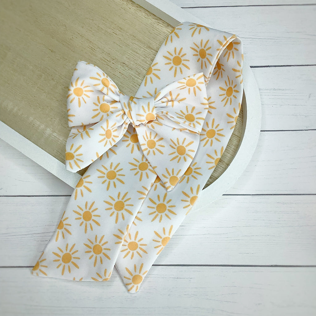 Sunny Skies Quinn Scrunchie, Headband and Bow Collection