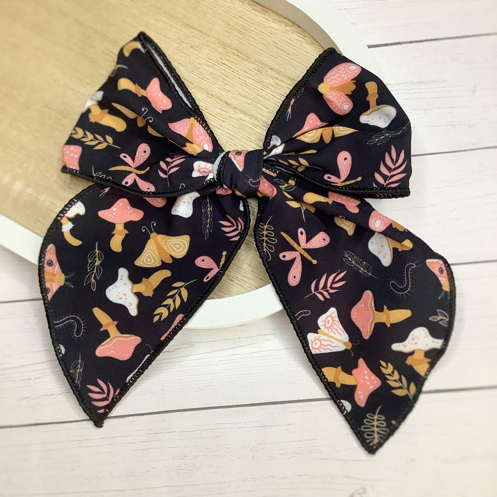 Dark Earthy Vibes  Bow Strip and Scrunchie Collection