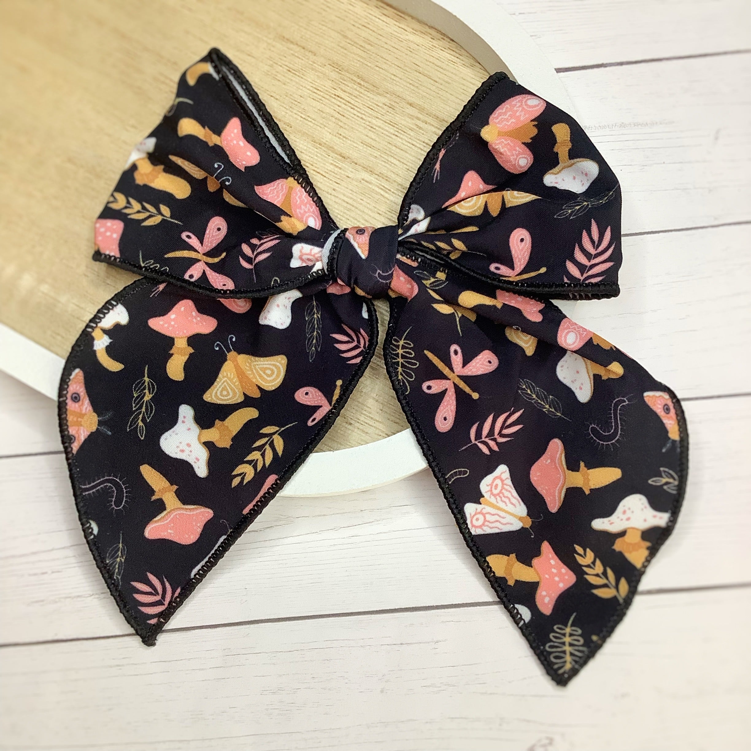 Dark Earthy Vibes  Bow Strip and Scrunchie Collection